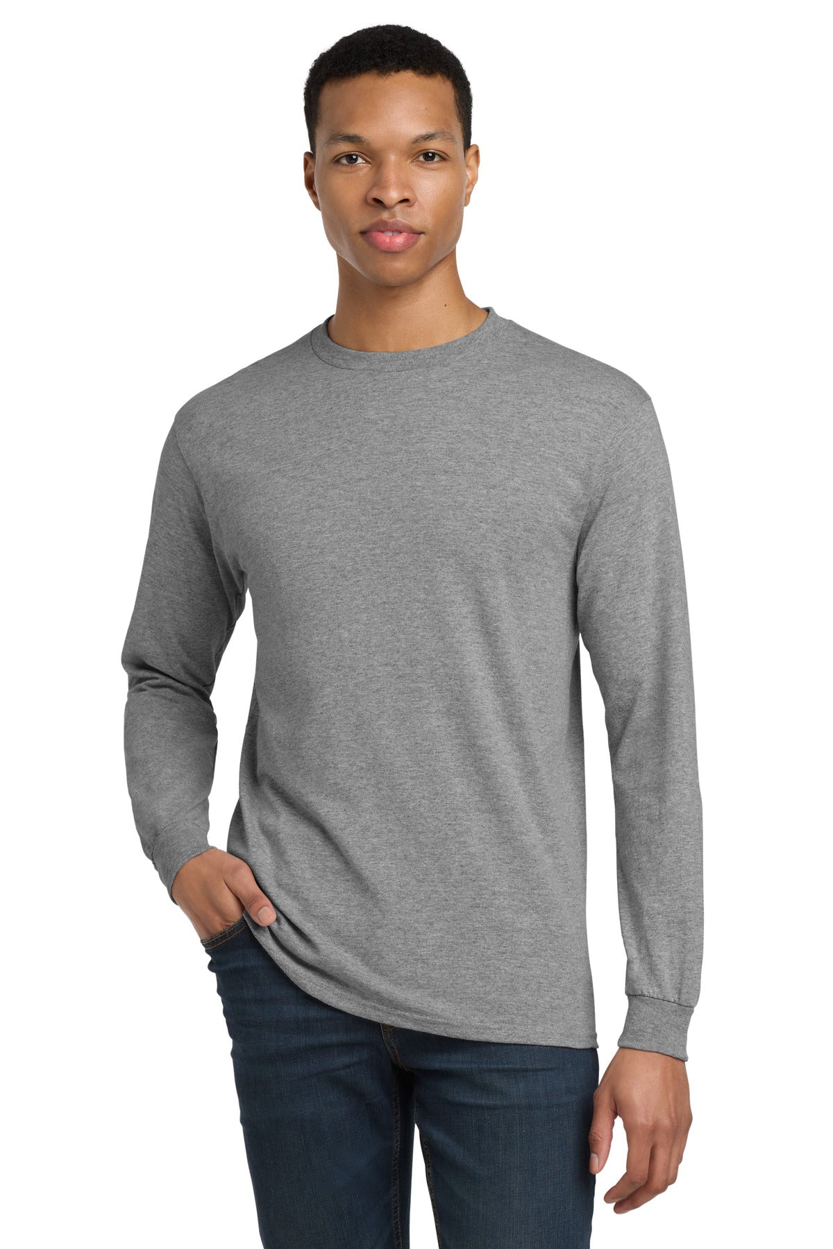 Gildan DryBlend 50 Cotton/50 Poly Long Sleeve T-Shirt 8400