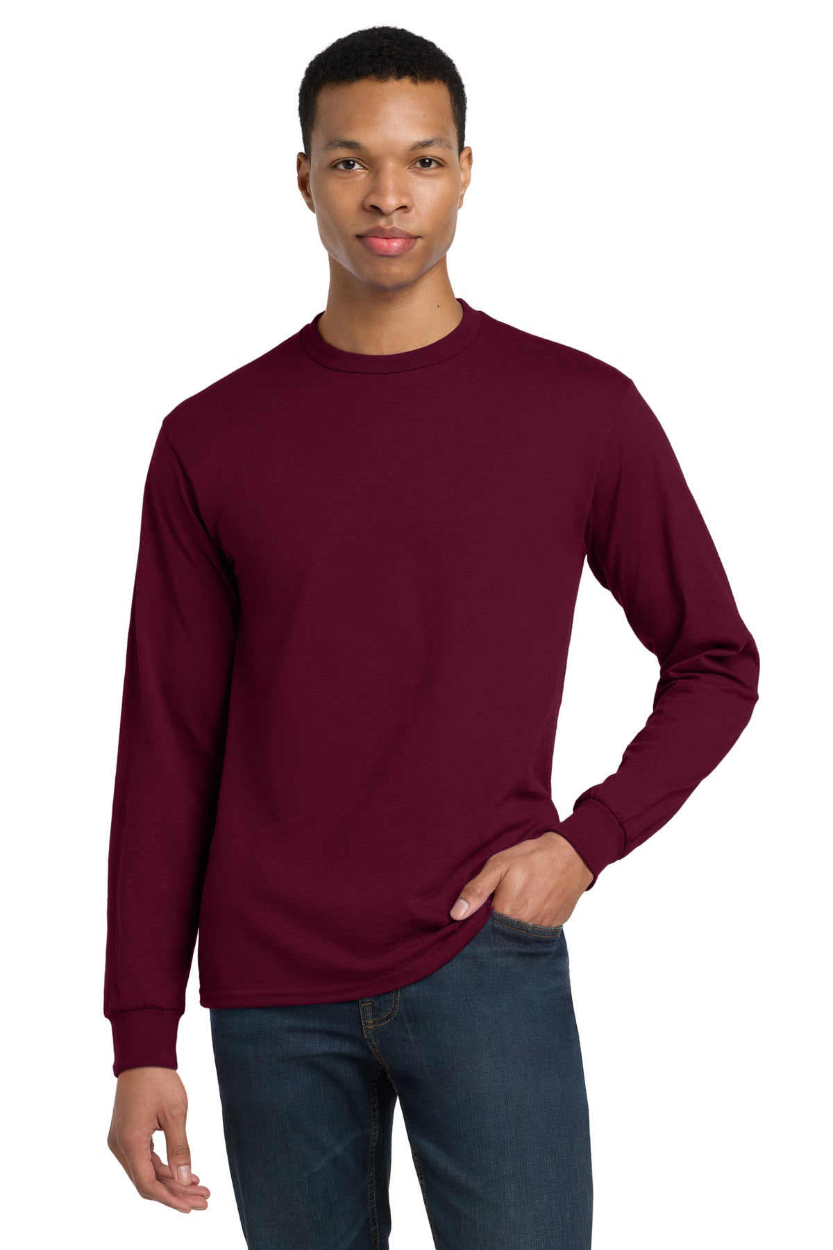 Gildan DryBlend 50 Cotton/50 Poly Long Sleeve T-Shirt 8400