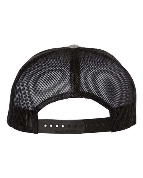 Wool Blend Flat Bill Trucker Cap