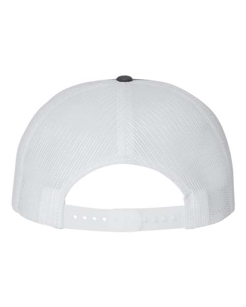 Wool Blend Flat Bill Trucker Cap