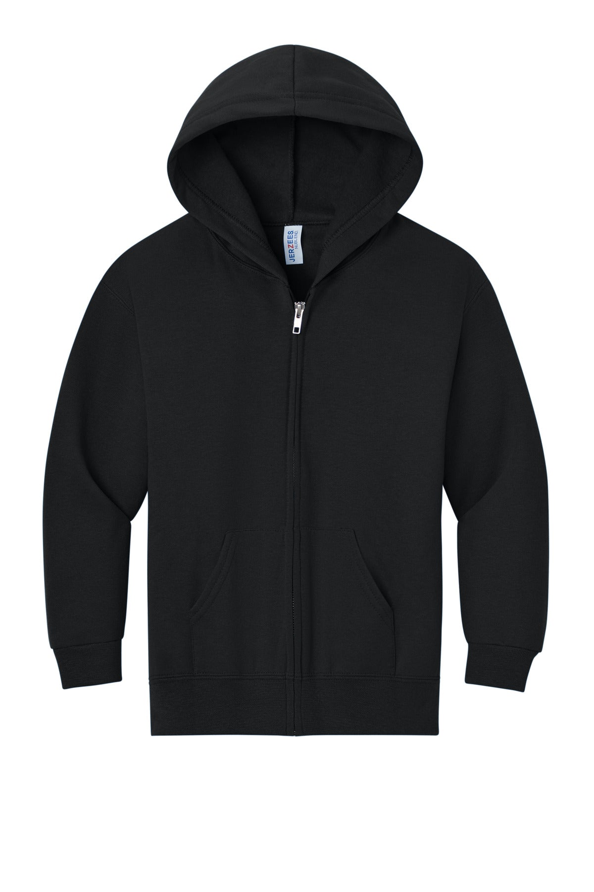 Jerzees Youth NuBlend Full-Zip Hooded Sweatshirt 993B
