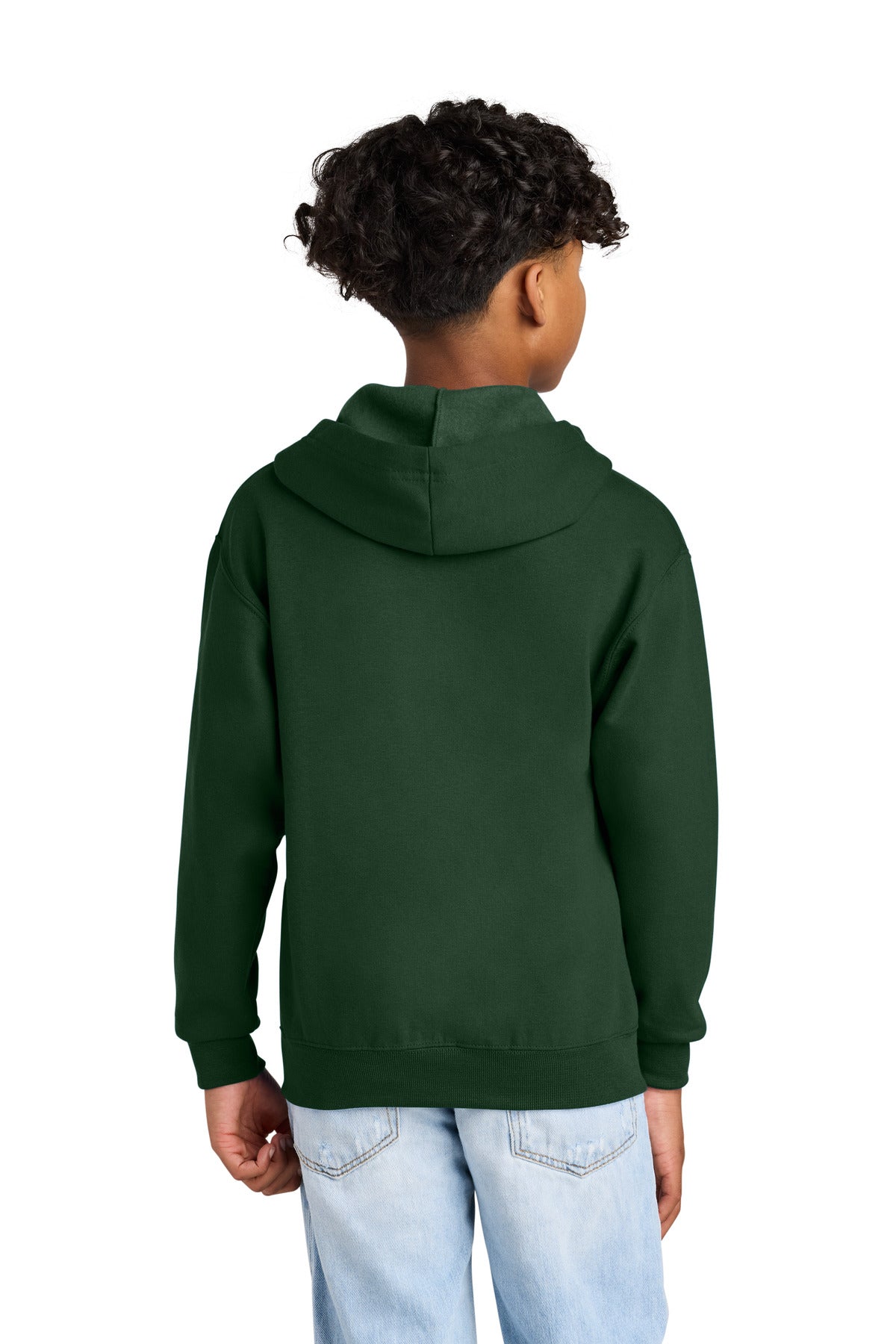 Jerzees Youth NuBlend Full-Zip Hooded Sweatshirt 993B