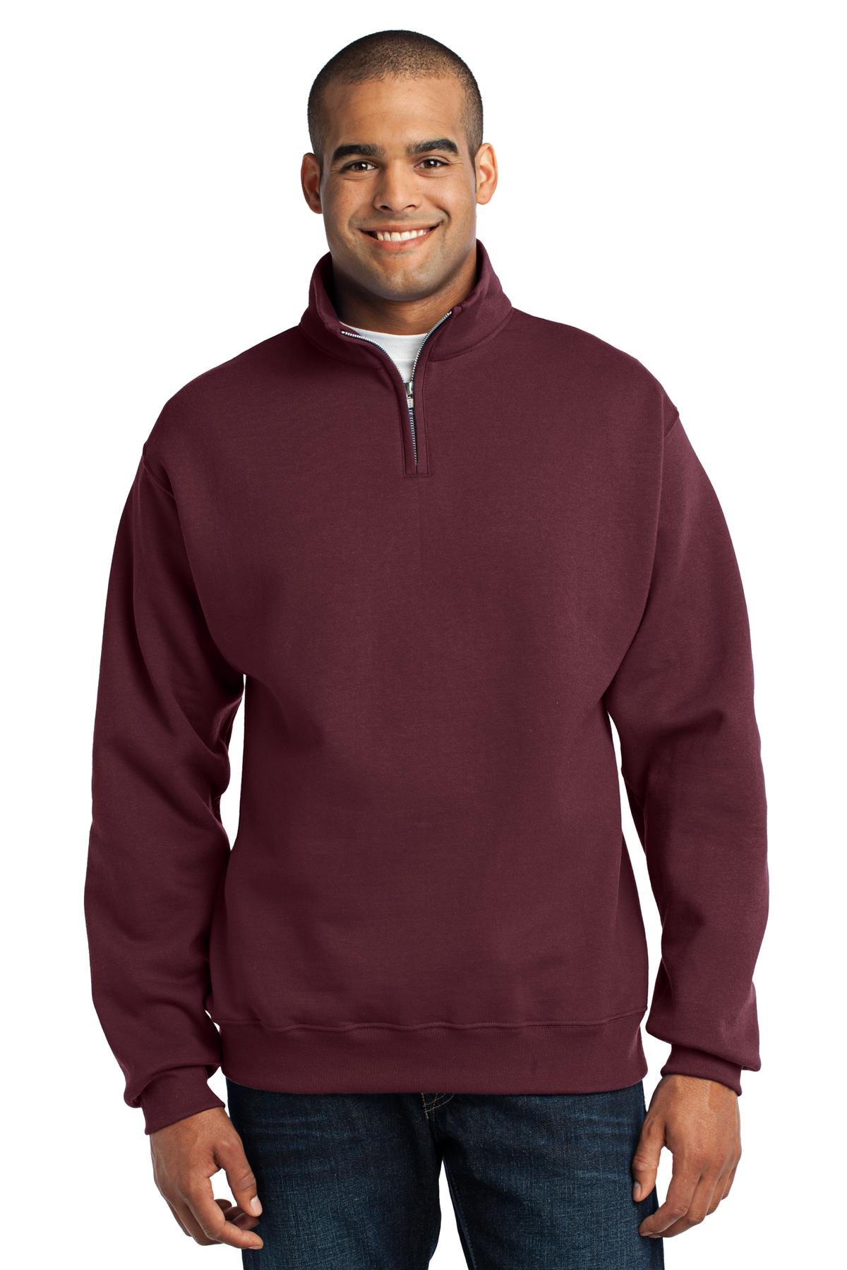 Jerzees NuBlend 1/4-Zip Cadet Collar Sweatshirt 995M