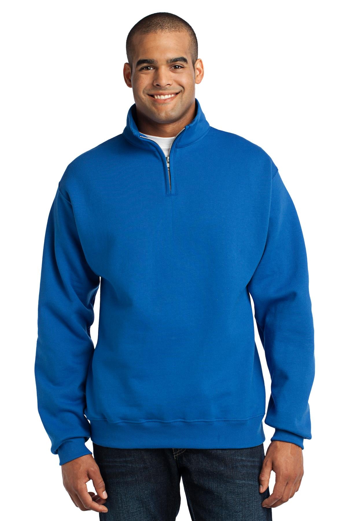 Jerzees NuBlend 1/4-Zip Cadet Collar Sweatshirt 995M