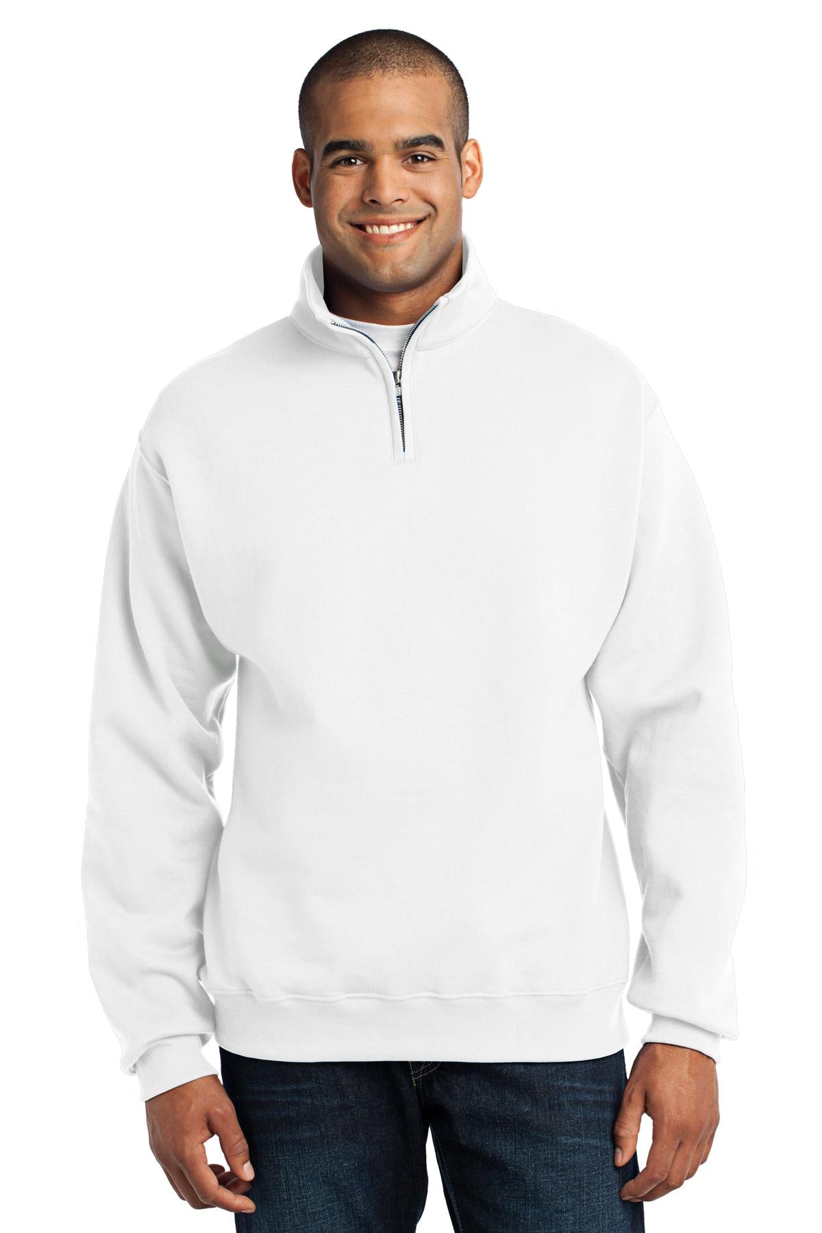 Jerzees NuBlend 1/4-Zip Cadet Collar Sweatshirt 995M