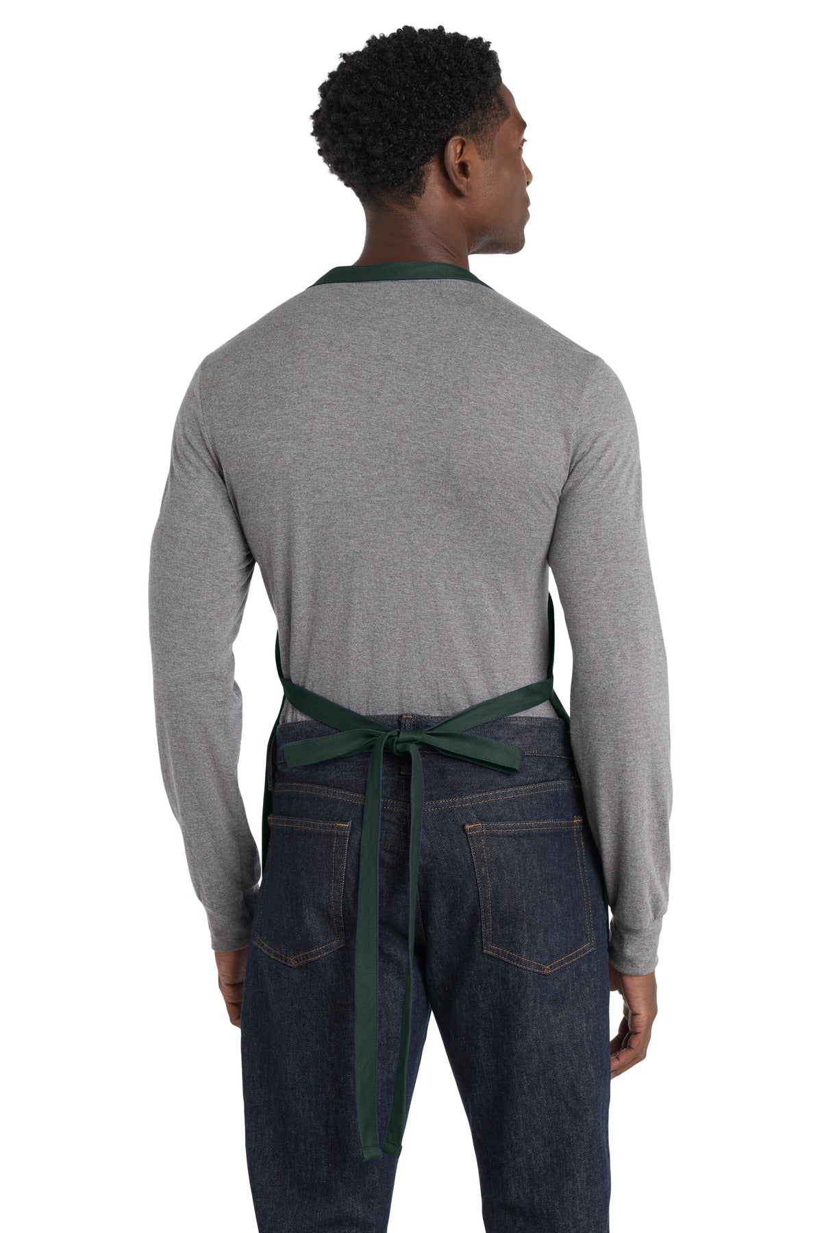 Port Authority Medium-Length Apron with Pouch Pockets A510