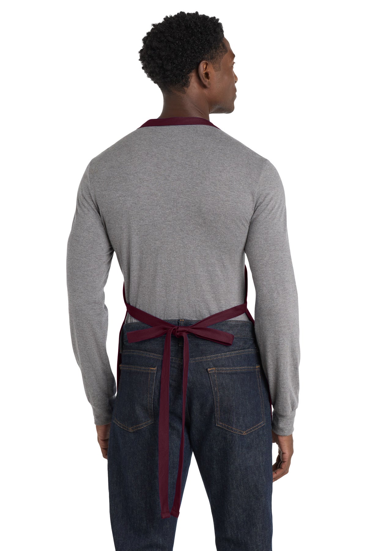 Port Authority Medium-Length Apron with Pouch Pockets A510