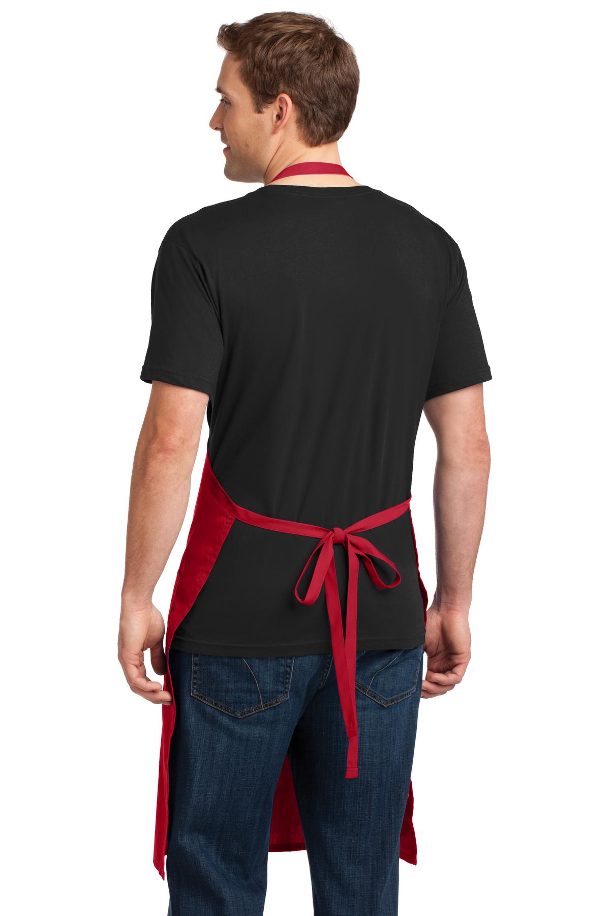 Port Authority Easy Care Extra Long Bib Apron with Stain Release A700