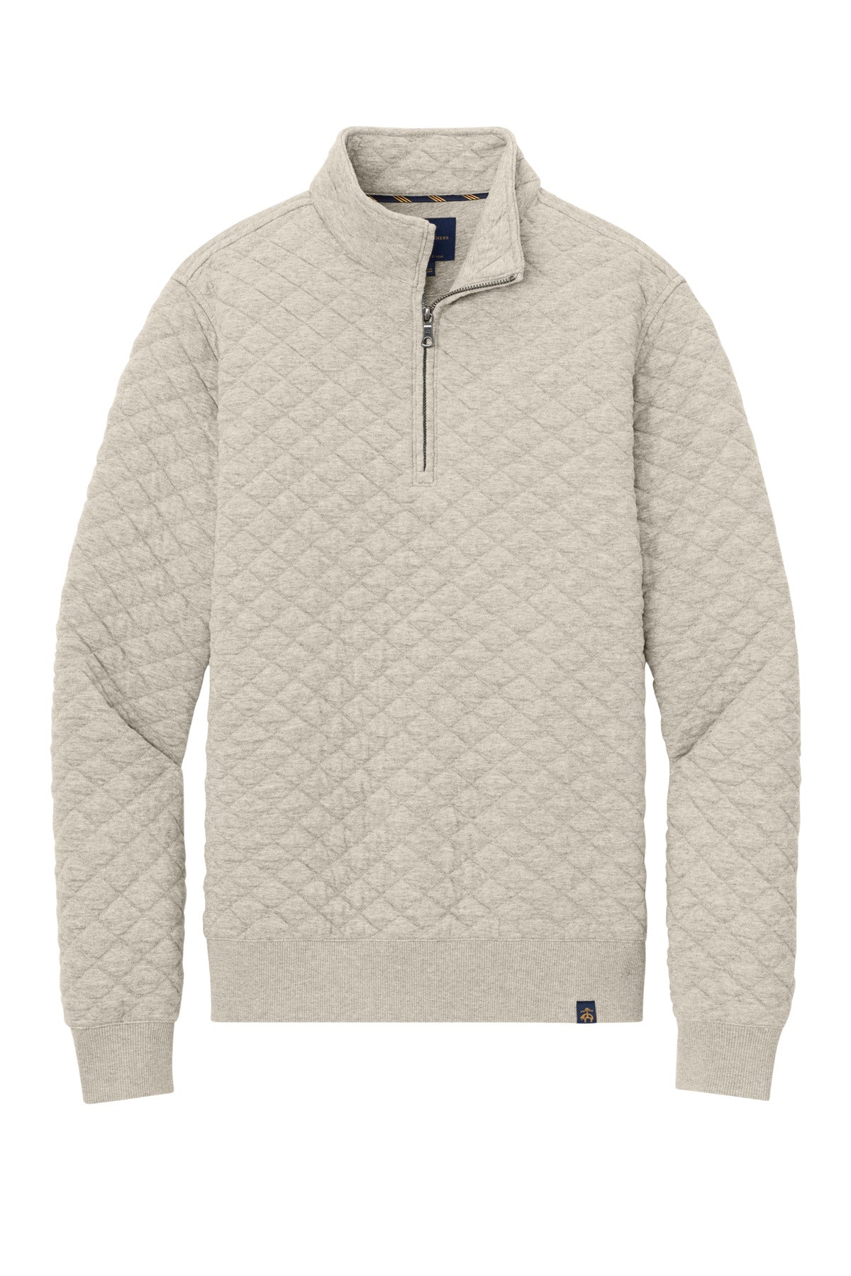 Brooks Brothers Diamond Quilt 1/4-Zip BB18212