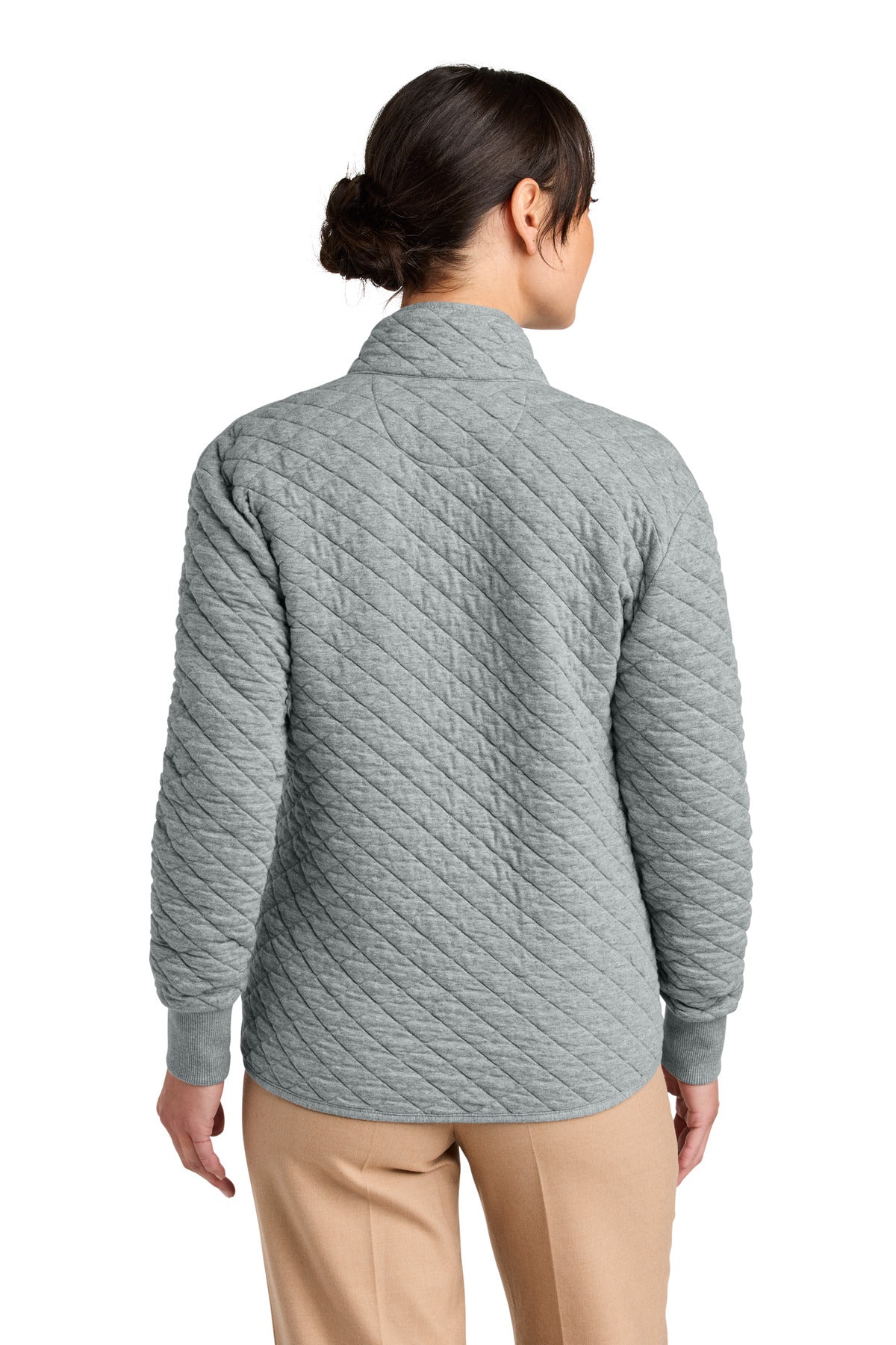 Brooks Brothers Women's Diamond Quilt Full-Zip BB18213