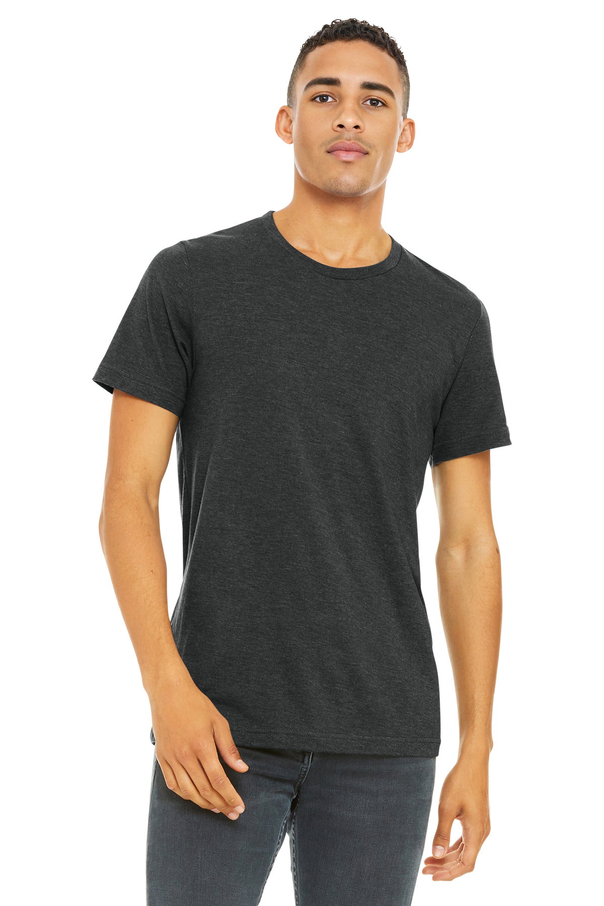 BELLA+CANVAS Unisex Heather CVC Short Sleeve Tee BC3001CVC