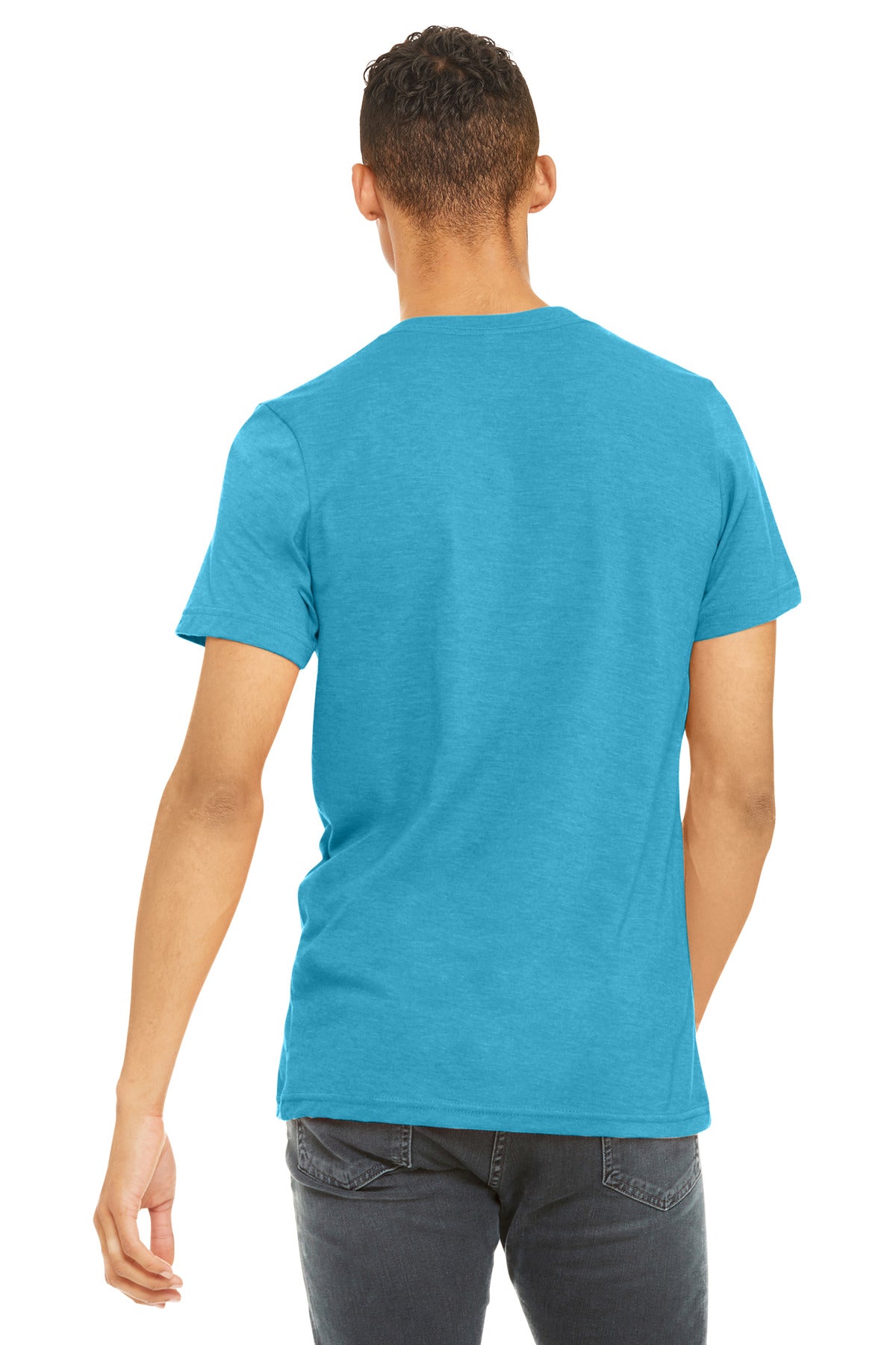 BELLA+CANVAS Unisex Heather CVC Short Sleeve Tee BC3001CVC