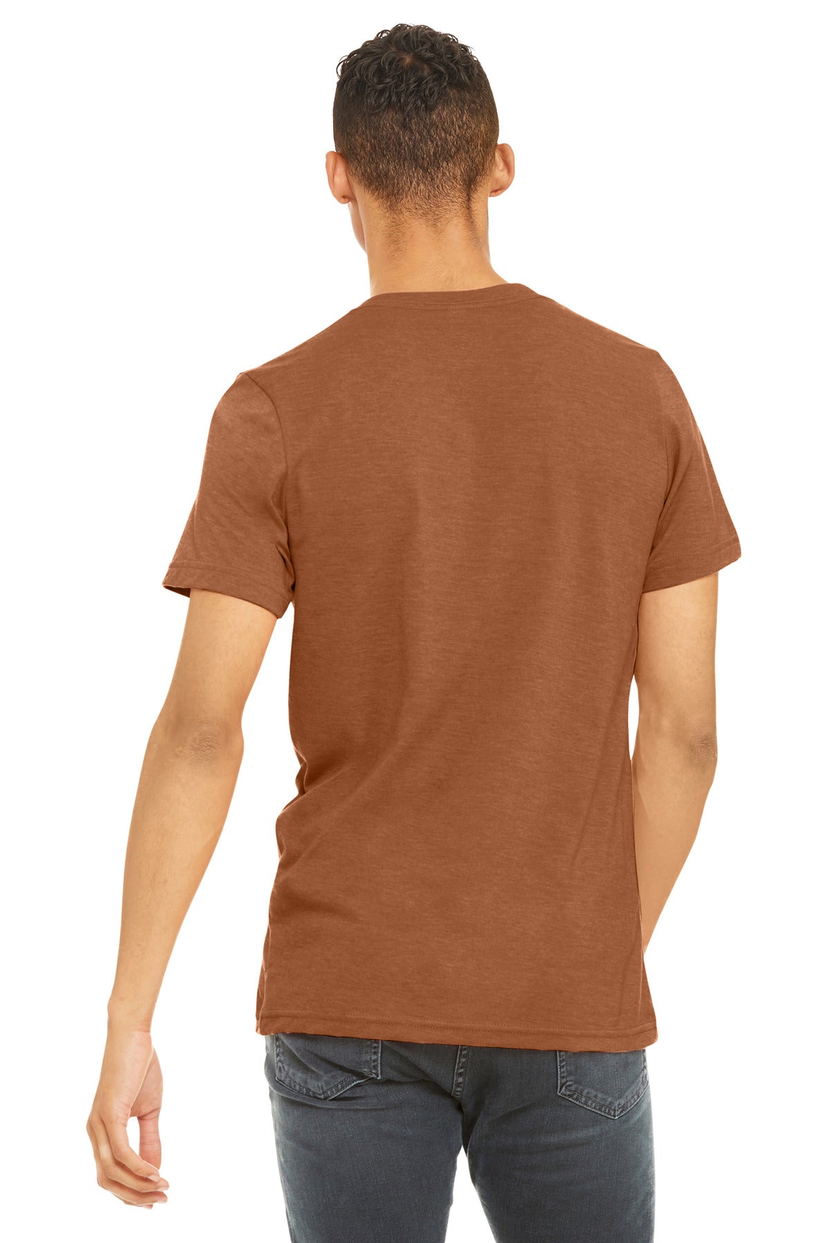 BELLA+CANVAS Unisex Heather CVC Short Sleeve Tee BC3001CVC