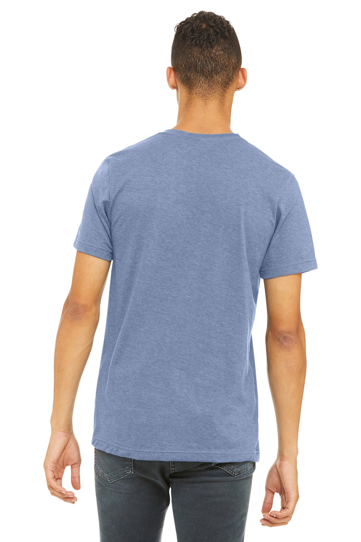 BELLA+CANVAS Unisex Heather CVC Short Sleeve Tee BC3001CVC