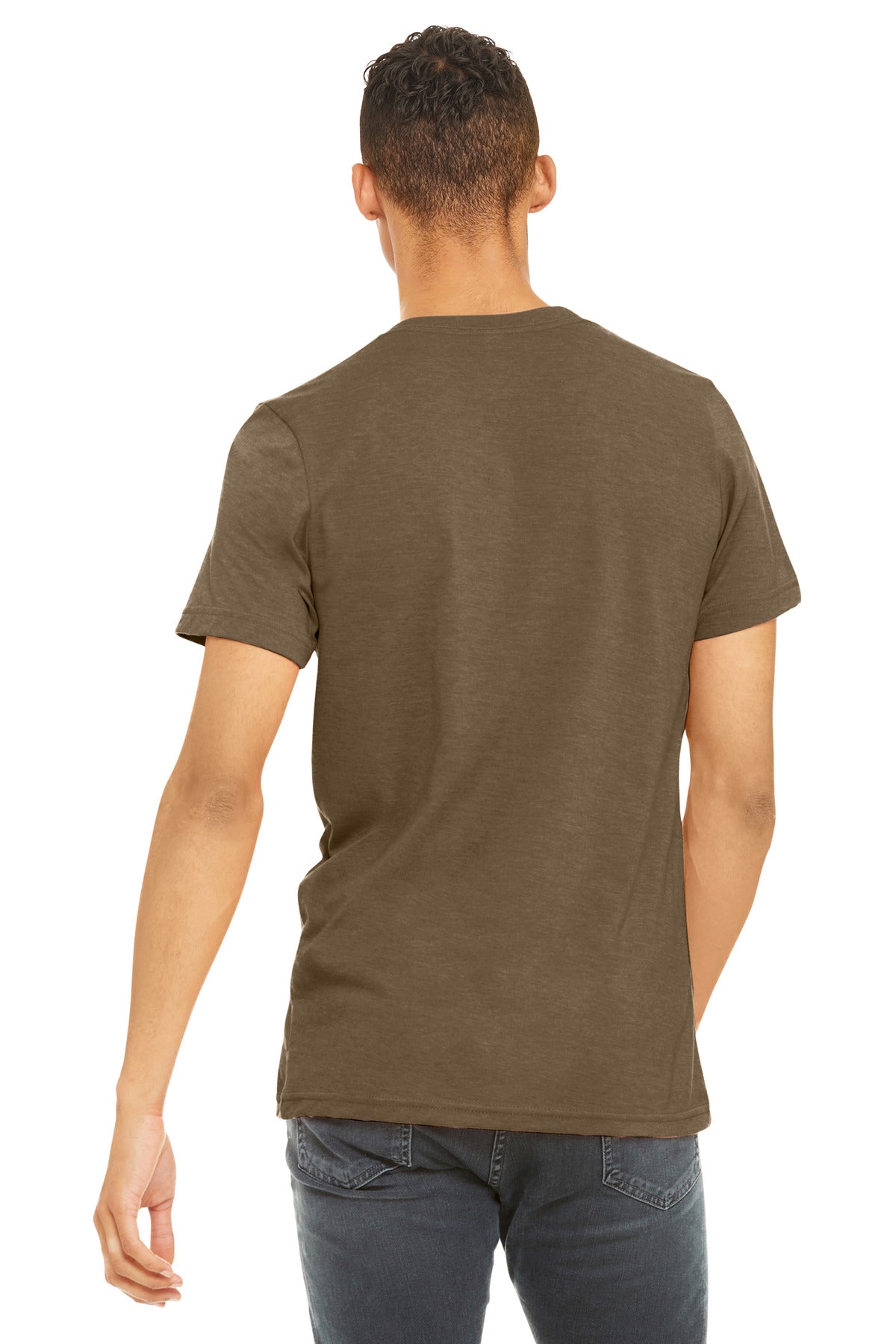 BELLA+CANVAS Unisex Heather CVC Short Sleeve Tee BC3001CVC