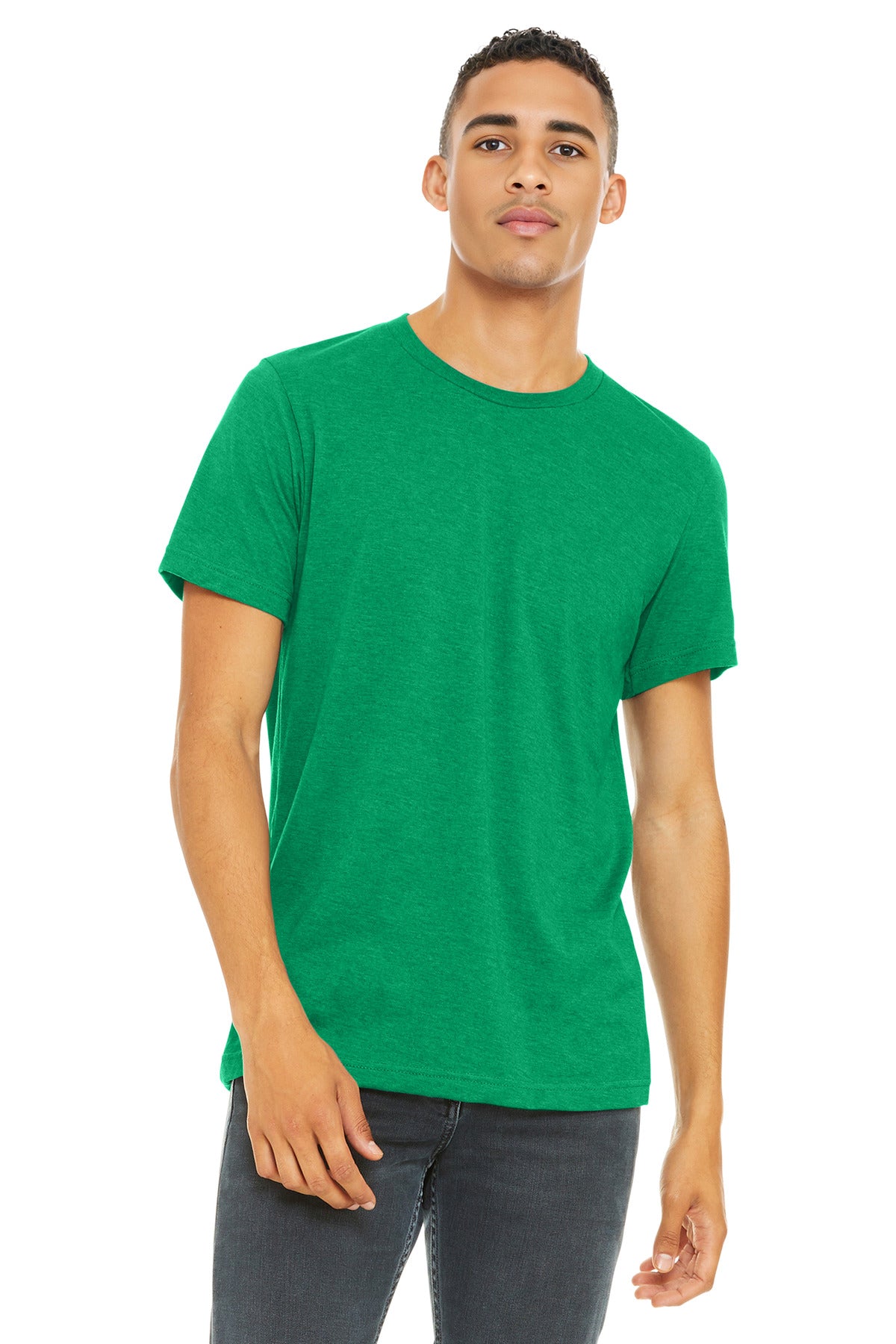 BELLA+CANVAS Unisex Heather CVC Short Sleeve Tee BC3001CVC
