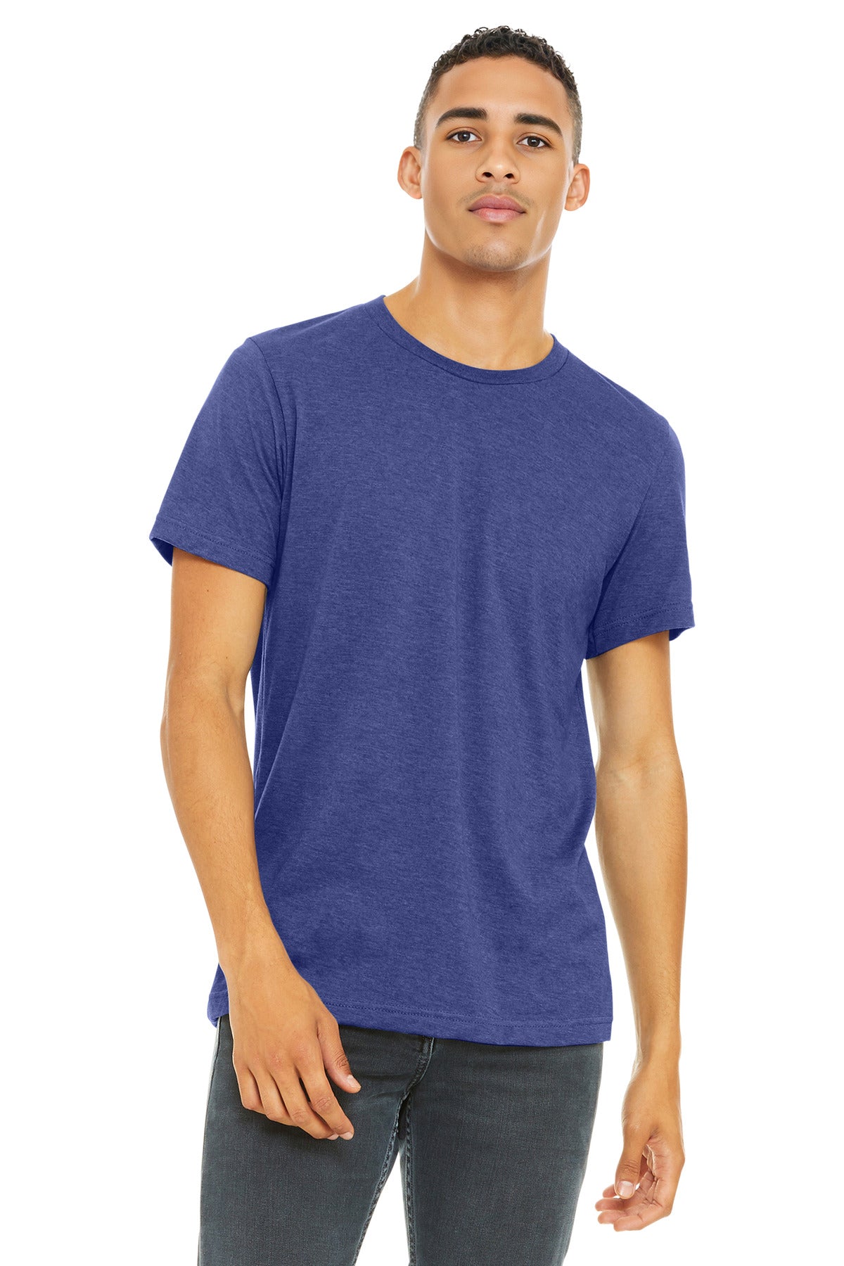 BELLA+CANVAS Unisex Heather CVC Short Sleeve Tee BC3001CVC