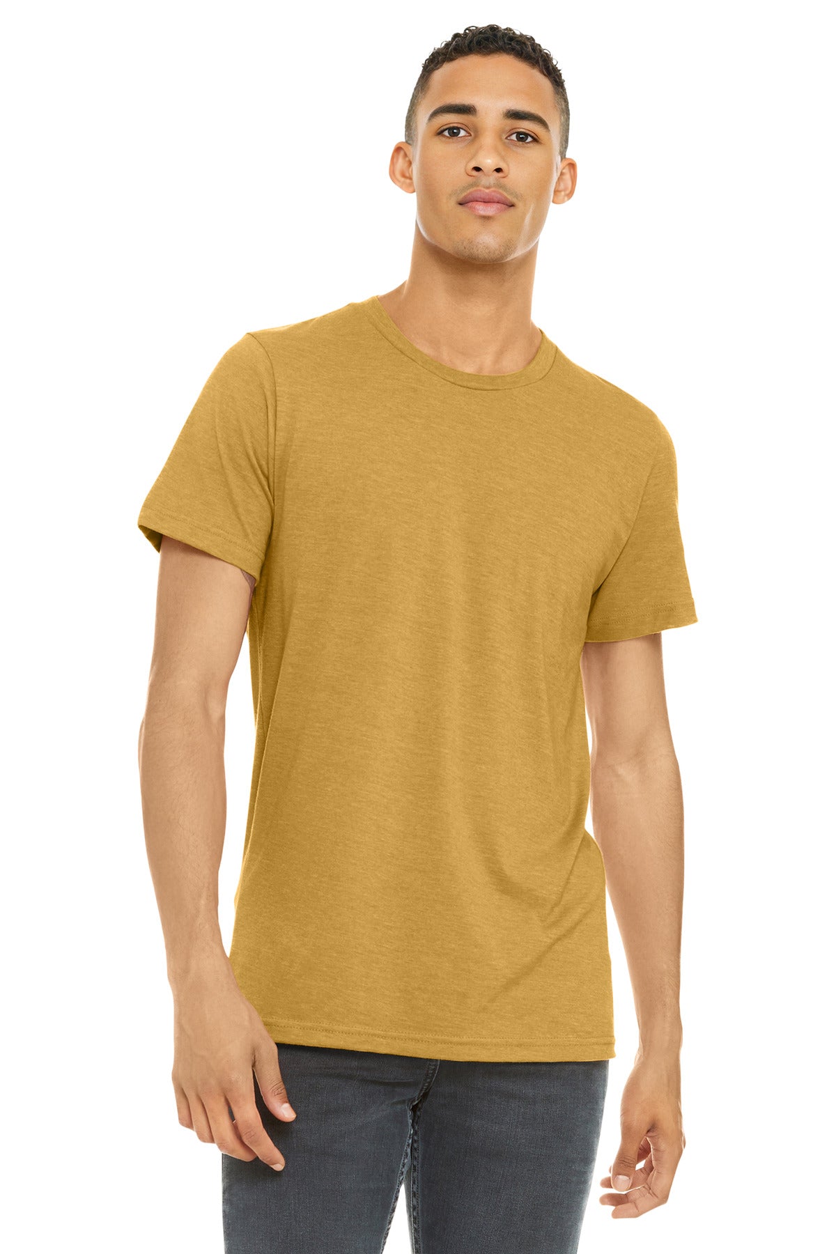 BELLA+CANVAS Unisex Heather CVC Short Sleeve Tee BC3001CVC