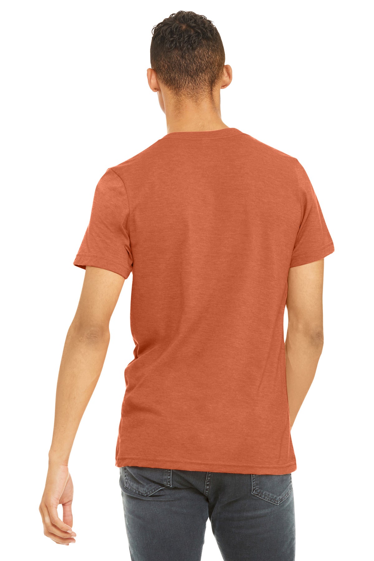 BELLA+CANVAS Unisex Heather CVC Short Sleeve Tee BC3001CVC