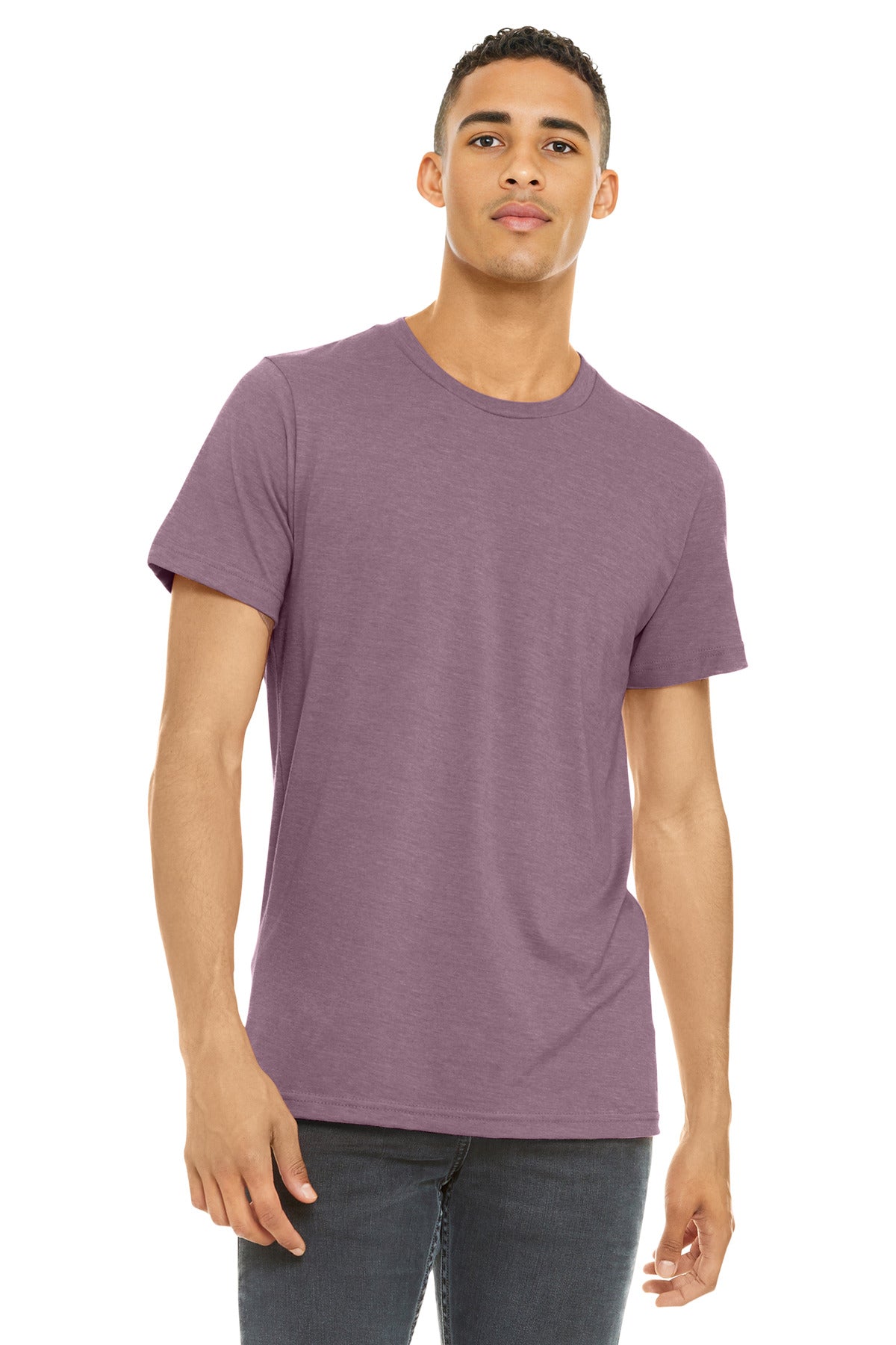 BELLA+CANVAS Unisex Heather CVC Short Sleeve Tee BC3001CVC