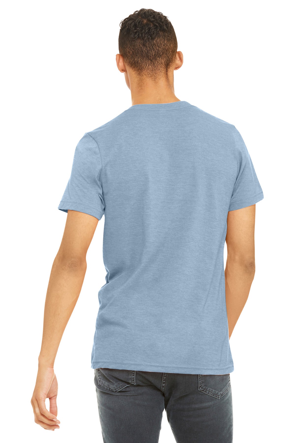 BELLA+CANVAS Unisex Heather CVC Short Sleeve Tee BC3001CVC