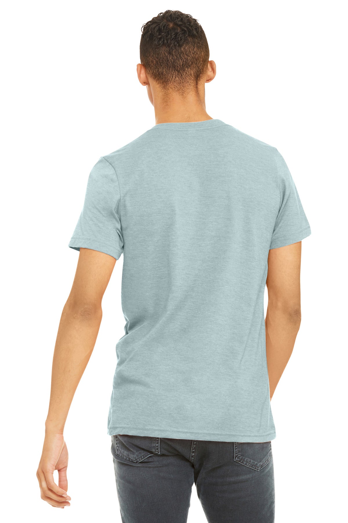 BELLA+CANVAS Unisex Heather CVC Short Sleeve Tee BC3001CVC