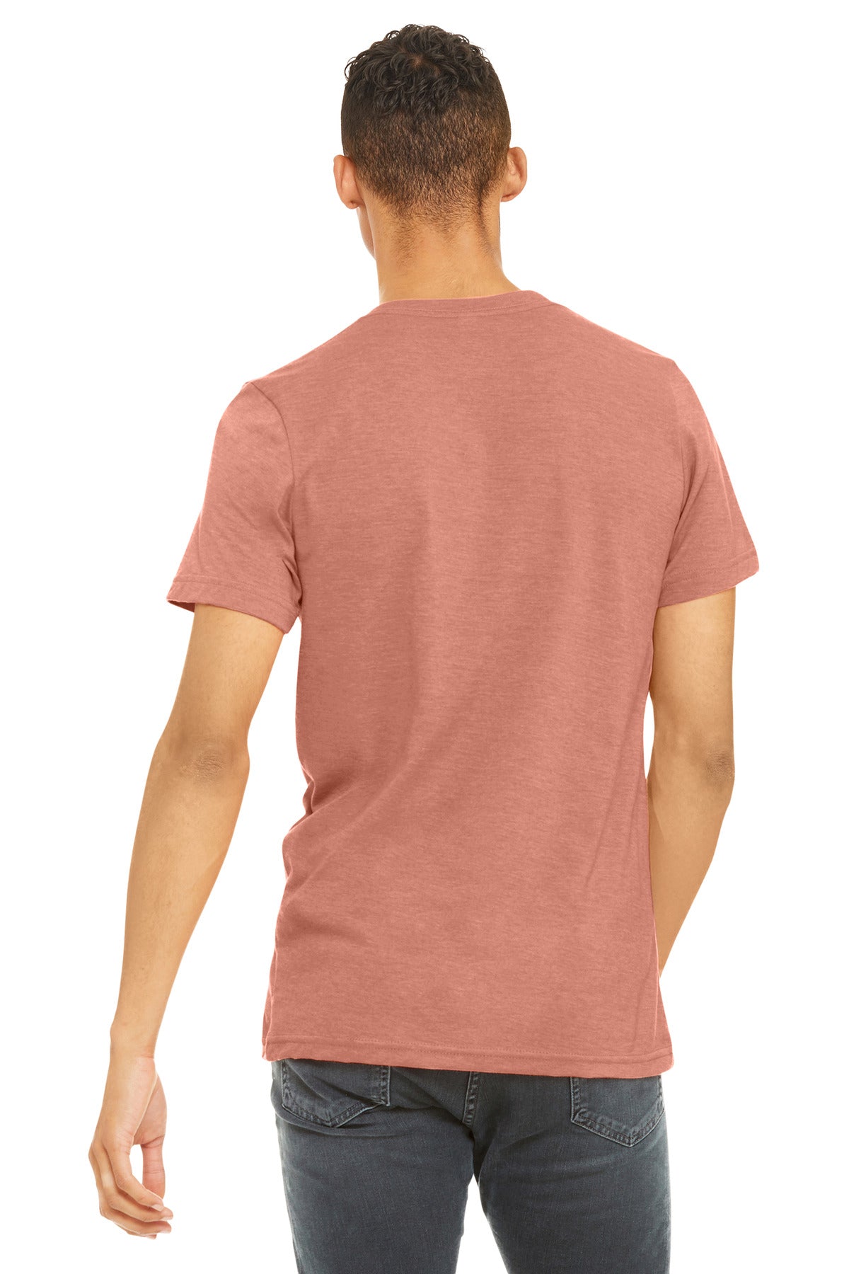BELLA+CANVAS Unisex Heather CVC Short Sleeve Tee BC3001CVC
