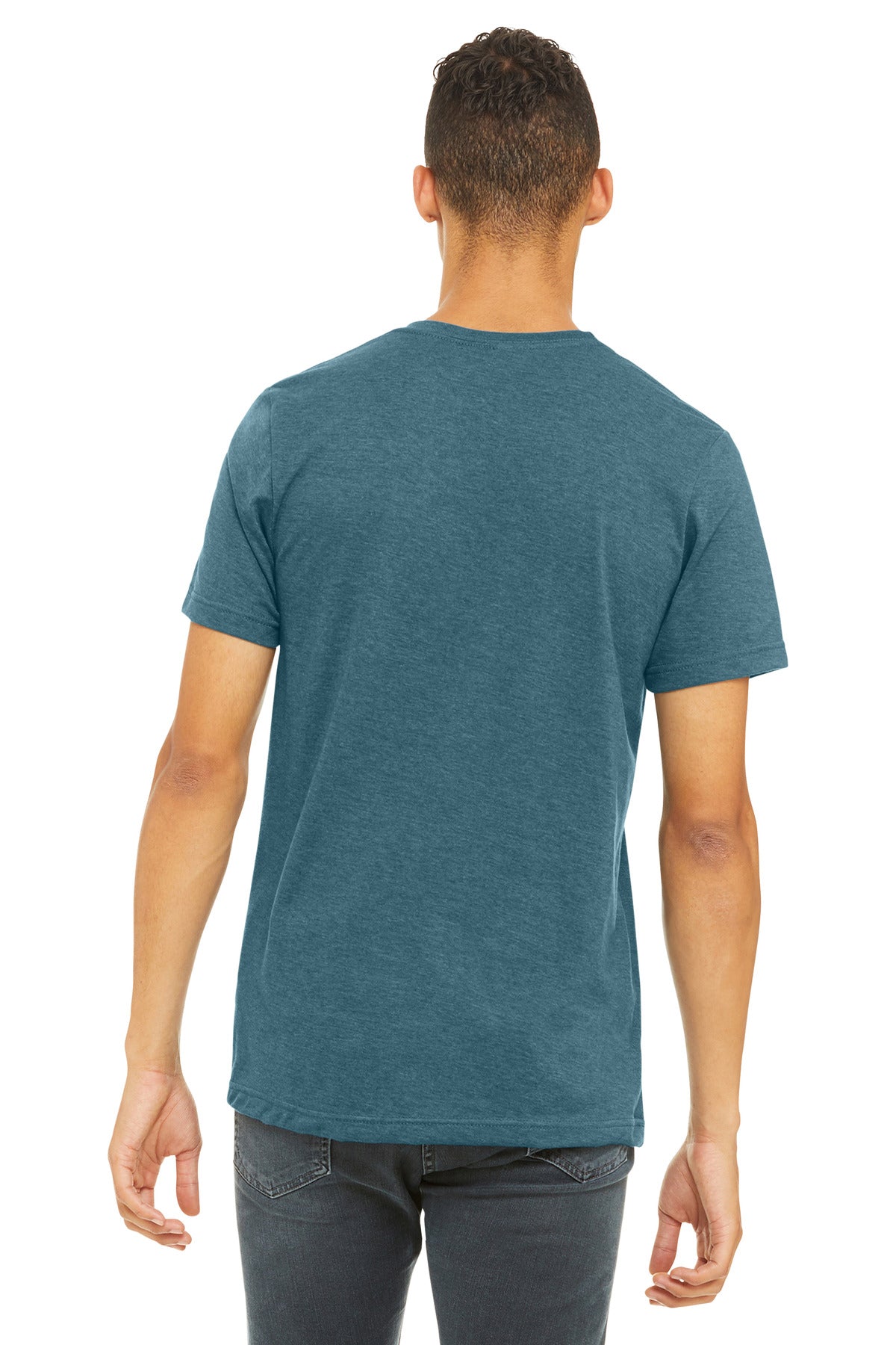 BELLA+CANVAS Unisex Heather CVC Short Sleeve Tee BC3001CVC
