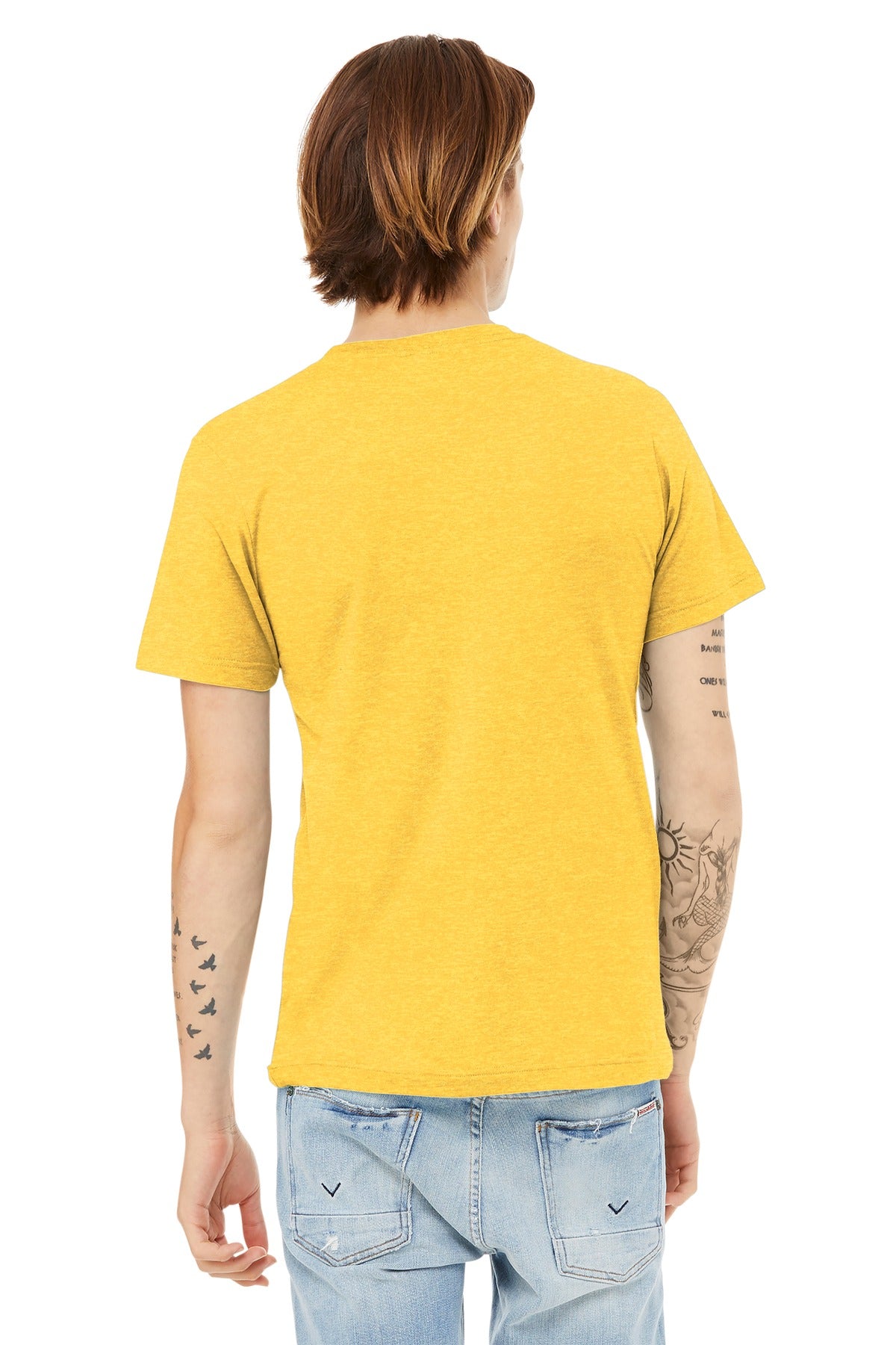 BELLA+CANVAS Unisex Heather CVC Short Sleeve Tee BC3001CVC
