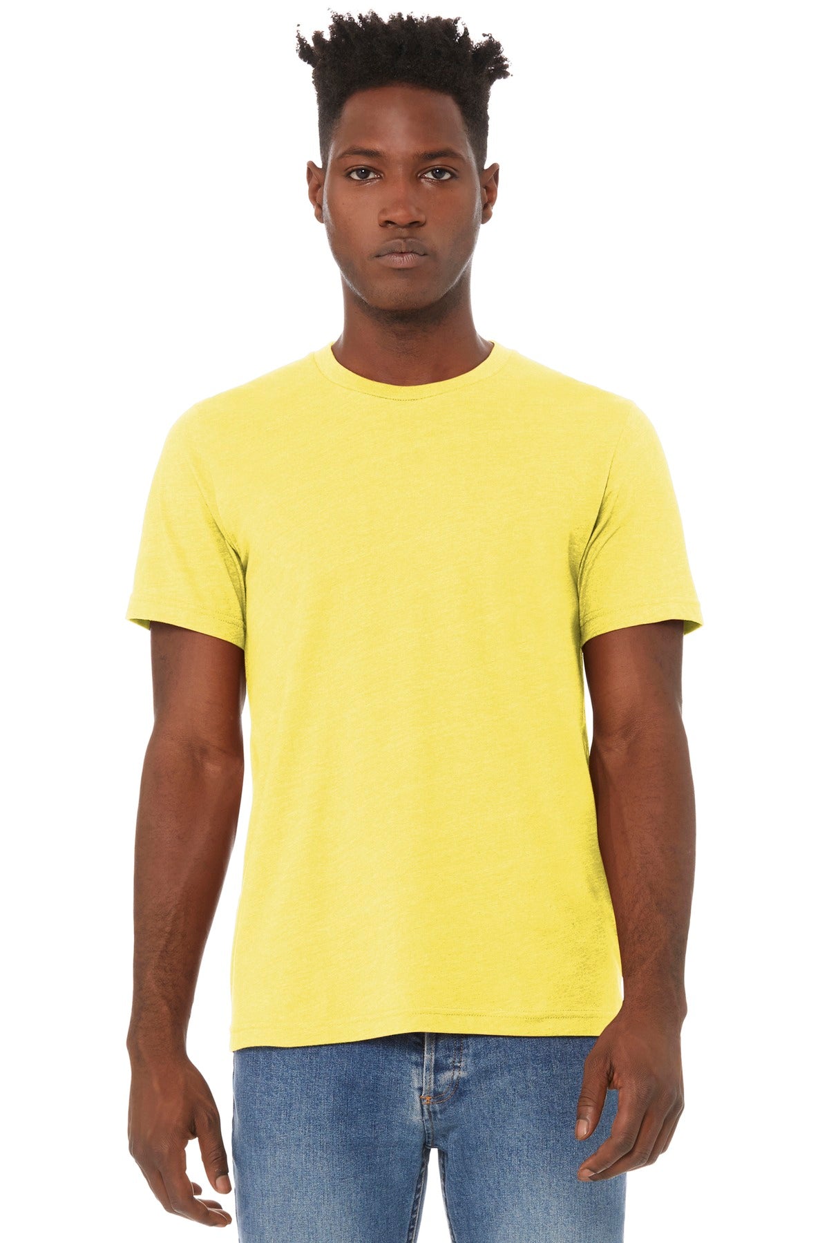 BELLA+CANVAS Unisex Heather CVC Short Sleeve Tee BC3001CVC
