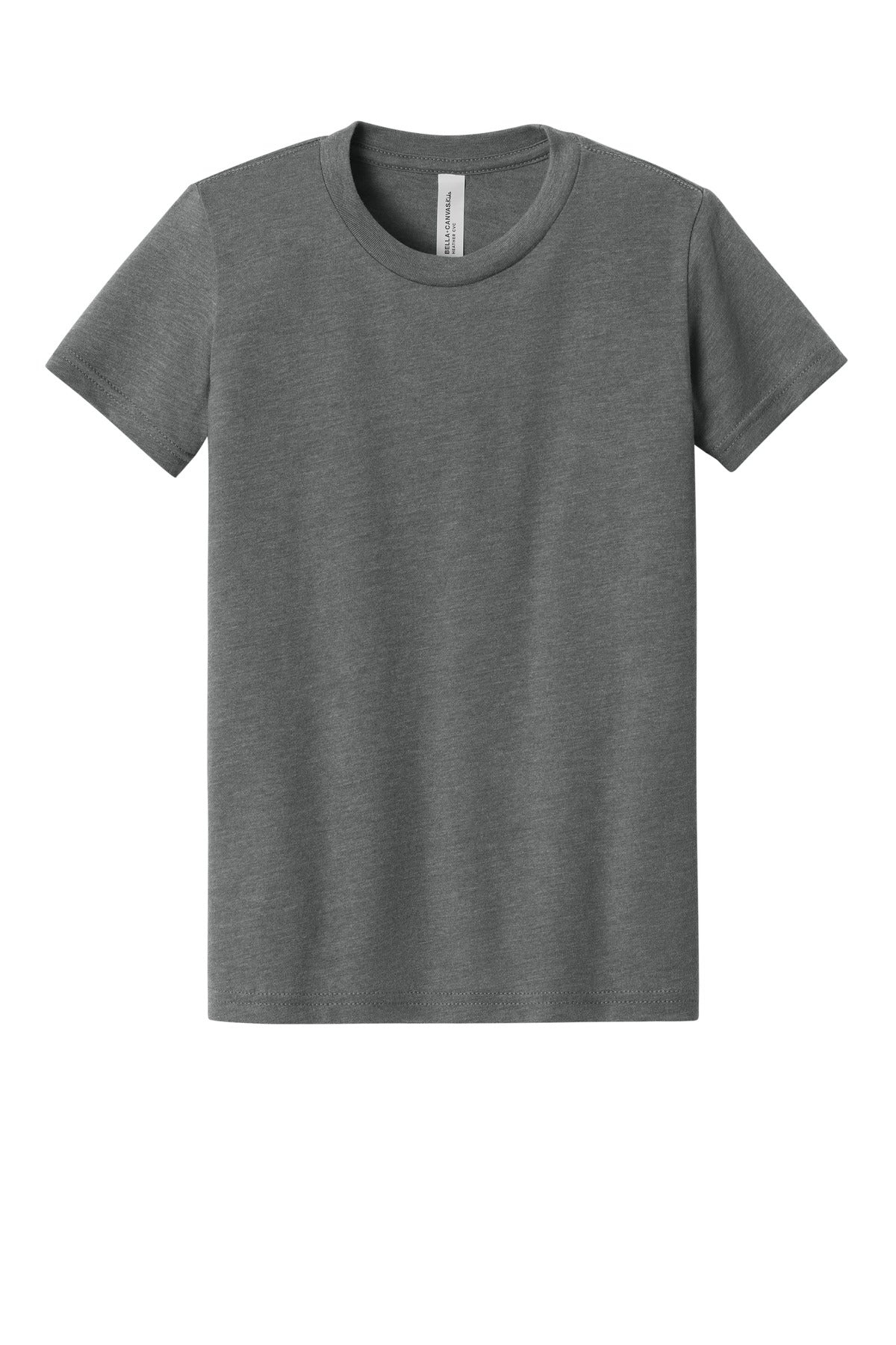 BELLA+CANVAS Youth Heather CVC Tee BC3001YCVC