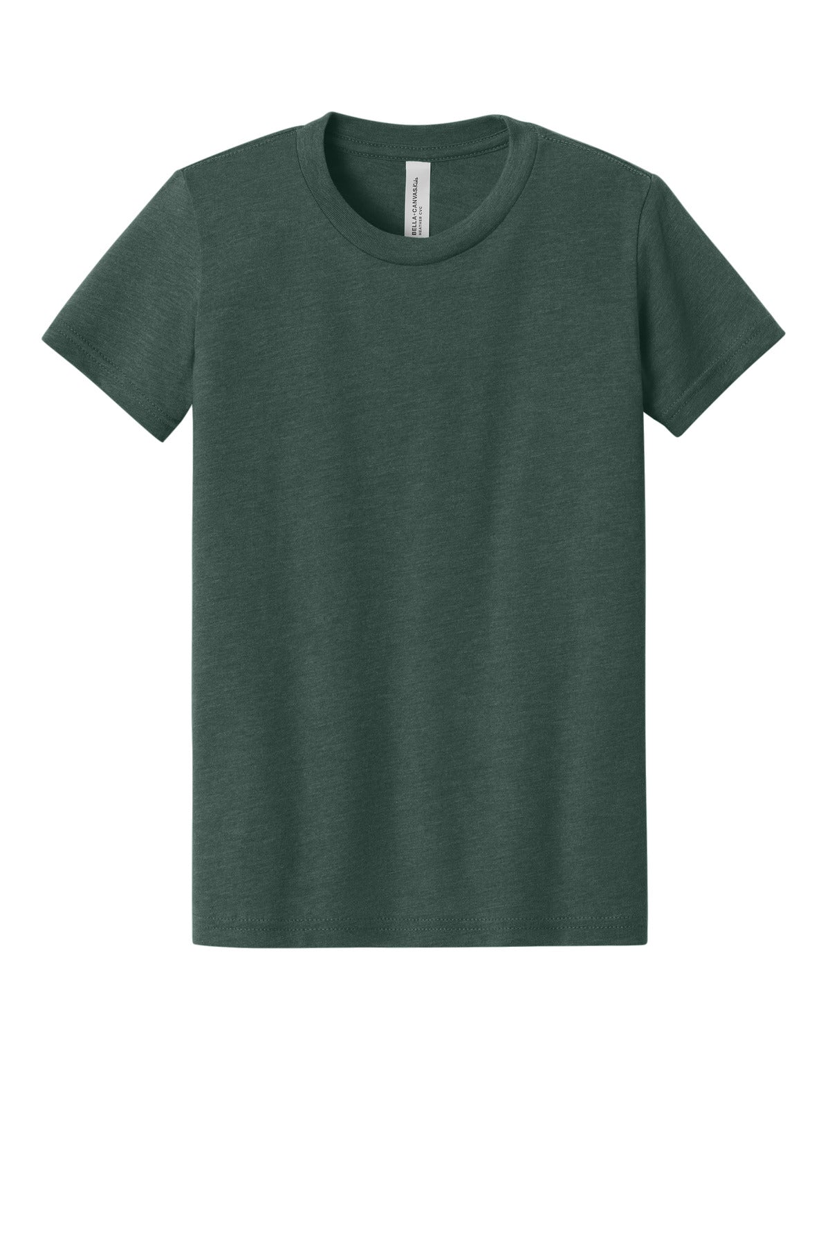 BELLA+CANVAS Youth Heather CVC Tee BC3001YCVC