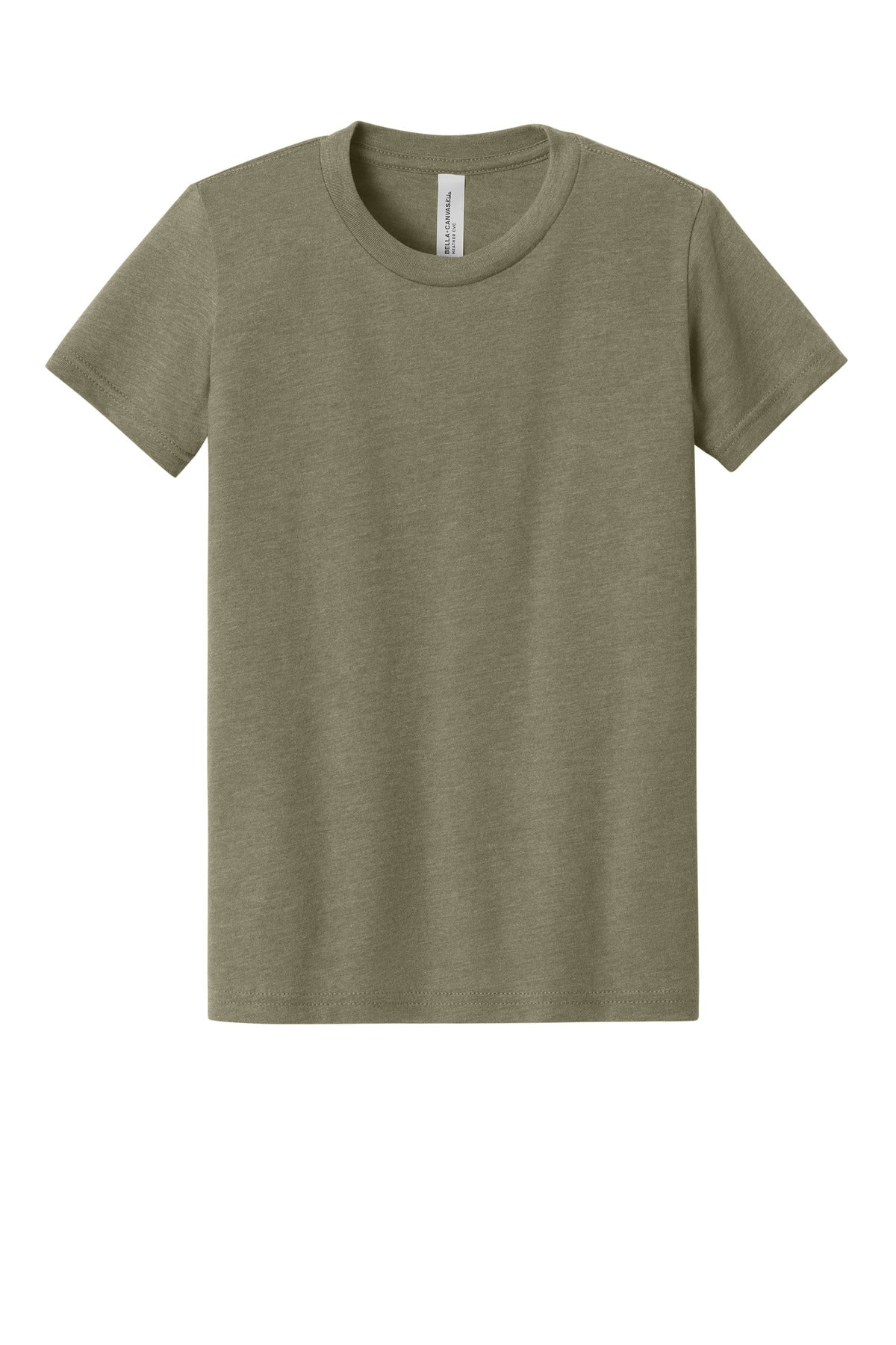 BELLA+CANVAS Youth Heather CVC Tee BC3001YCVC