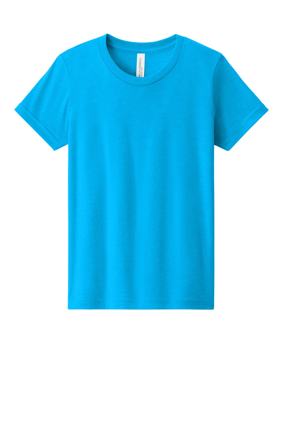 BELLA+CANVAS Youth Heather CVC Tee BC3001YCVC