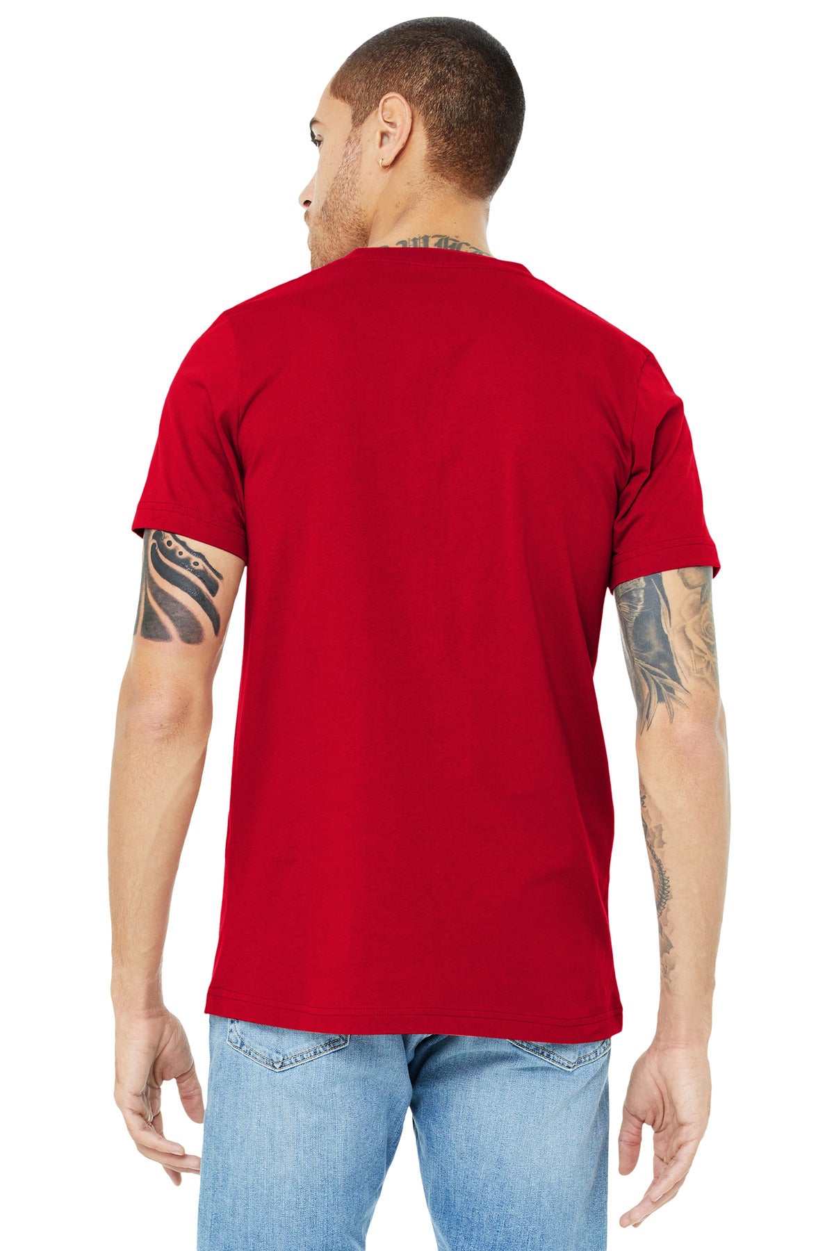 BELLA+CANVAS Unisex Jersey Short Sleeve V-Neck Tee BC3005