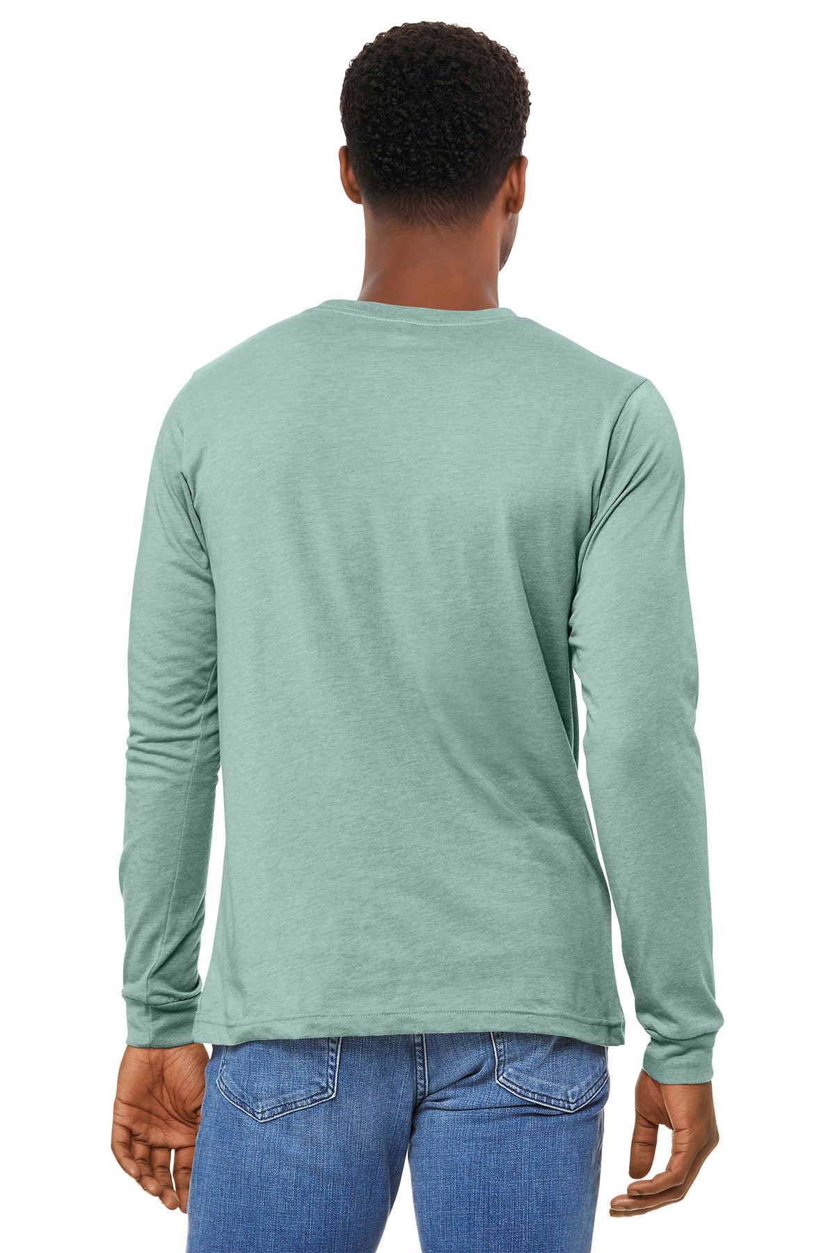 BELLA+CANVAS Unisex Heather CVC Long Sleeve Tee BC3501CVC