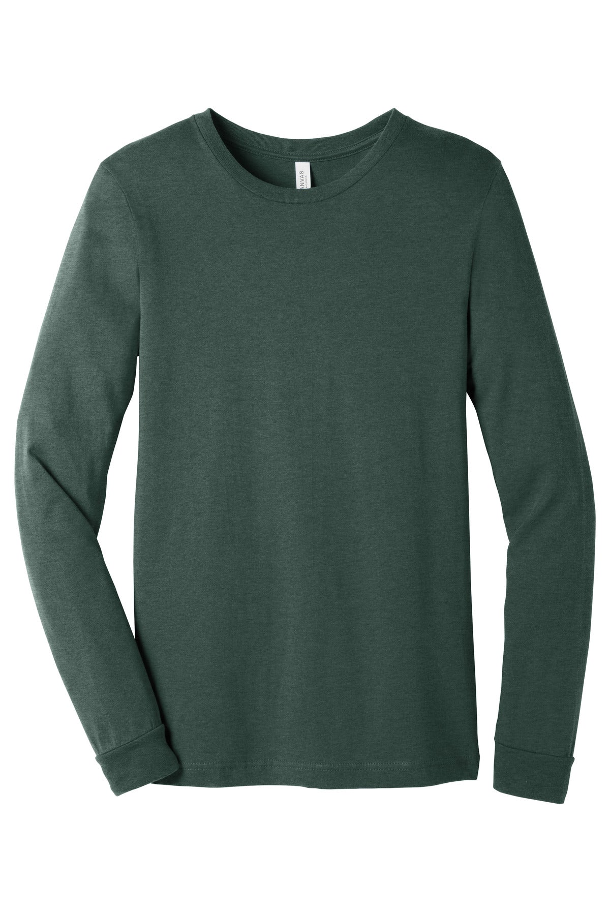 BELLA+CANVAS Unisex Heather CVC Long Sleeve Tee BC3501CVC