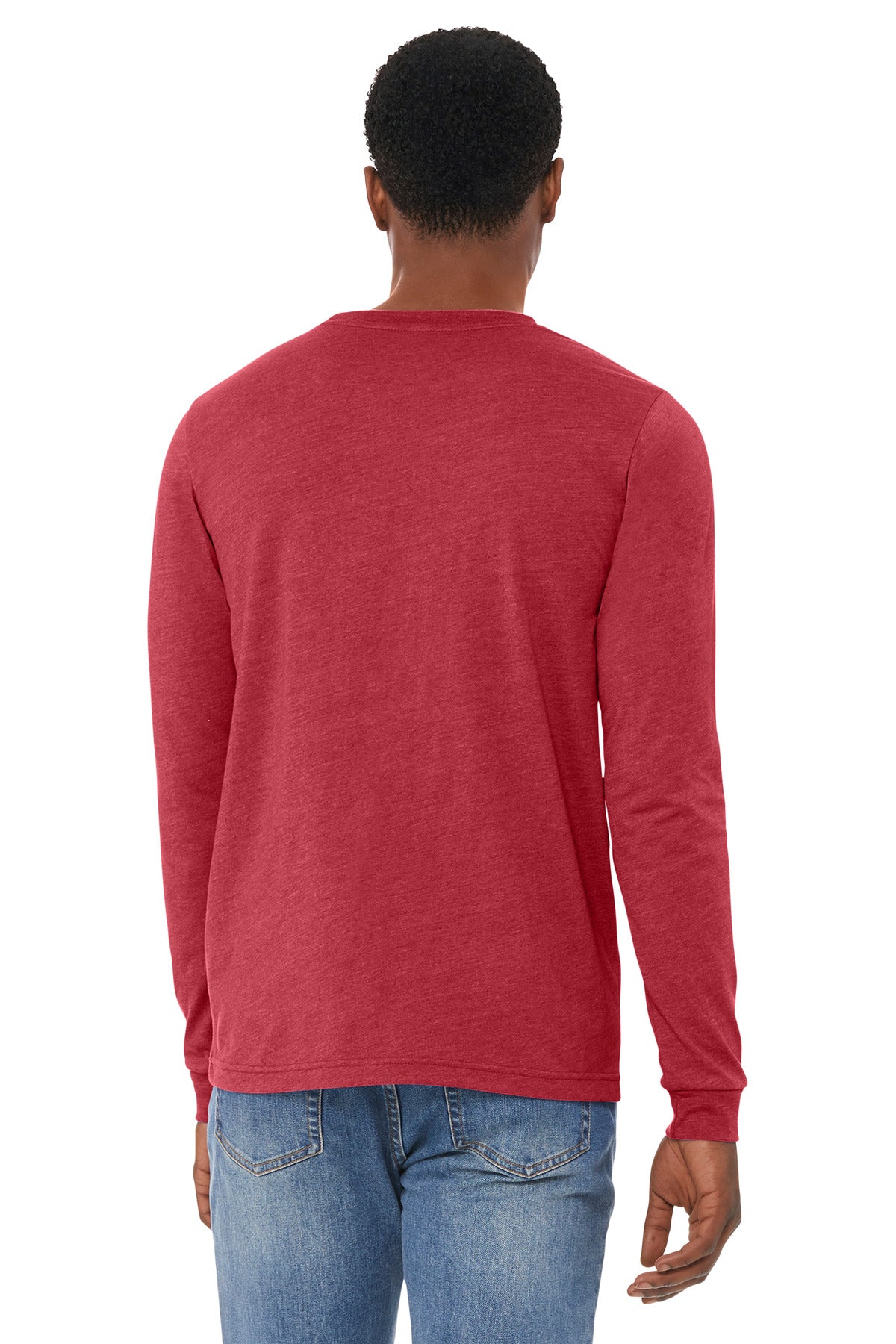 BELLA+CANVAS Unisex Heather CVC Long Sleeve Tee BC3501CVC