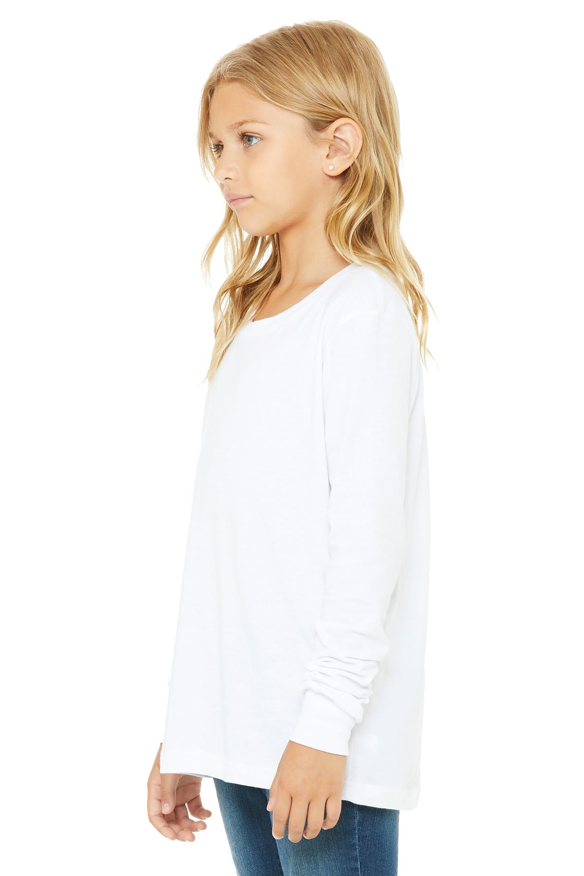 BELLA+CANVAS Youth Jersey Long Sleeve Tee BC3501Y