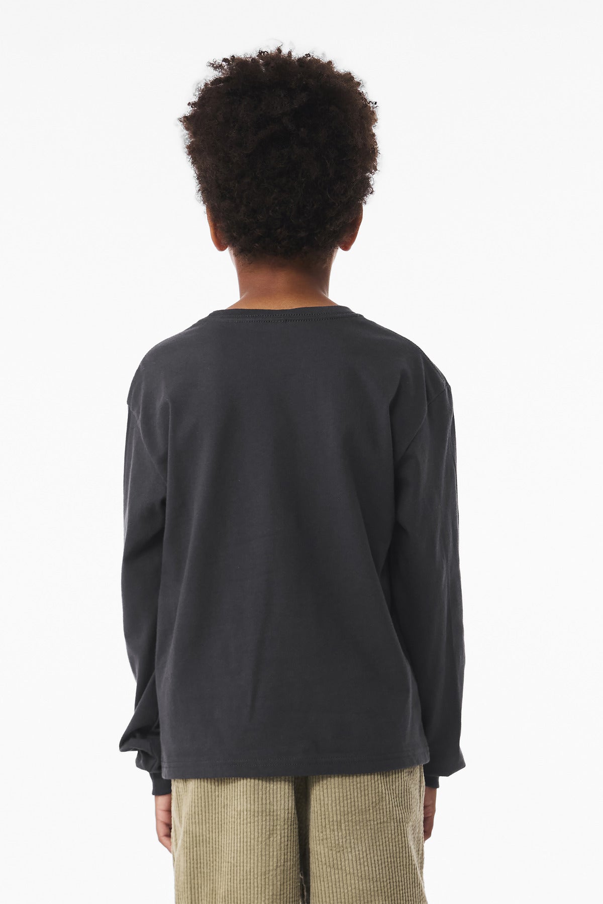 BELLA+CANVAS Youth 6-Ounce Heavyweight Long Sleeve Tee BC3511Y