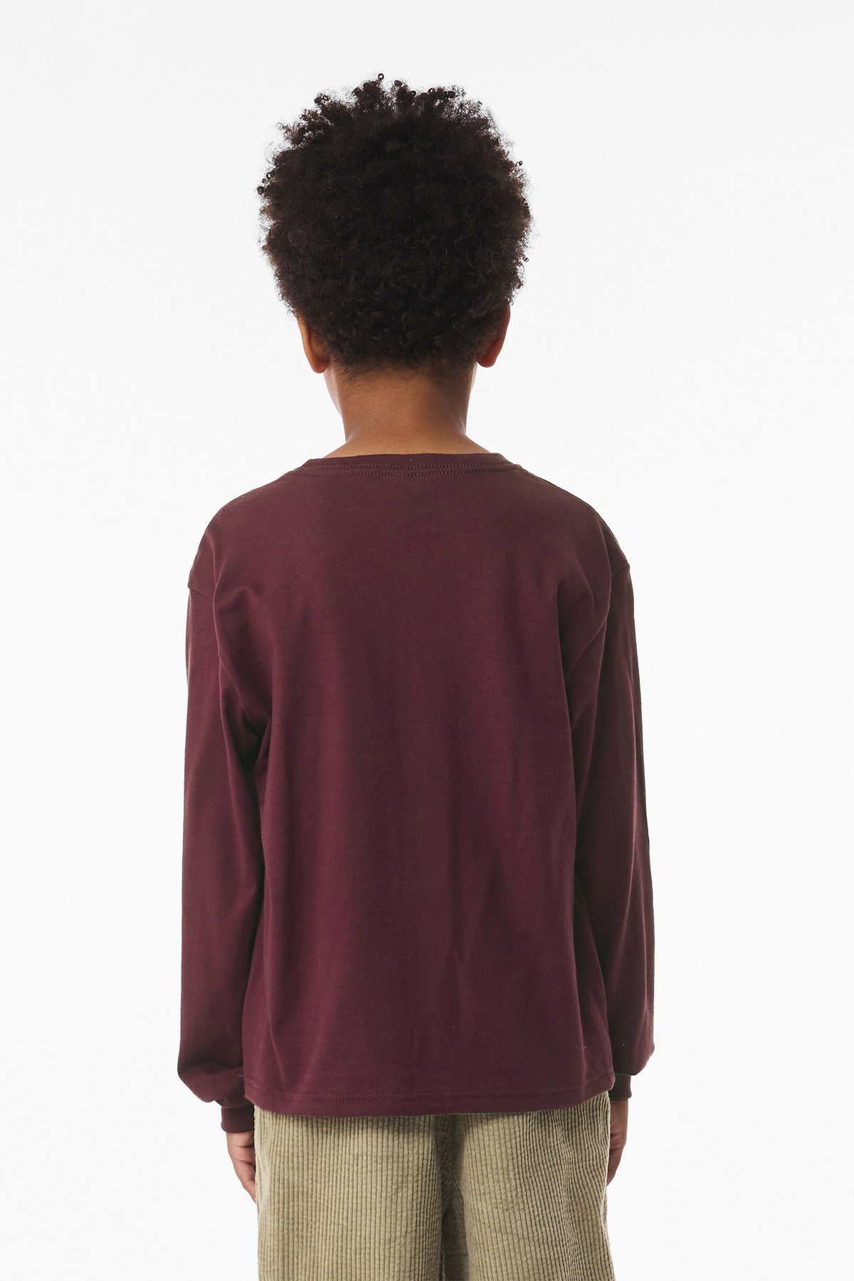 BELLA+CANVAS Youth 6-Ounce Heavyweight Long Sleeve Tee BC3511Y