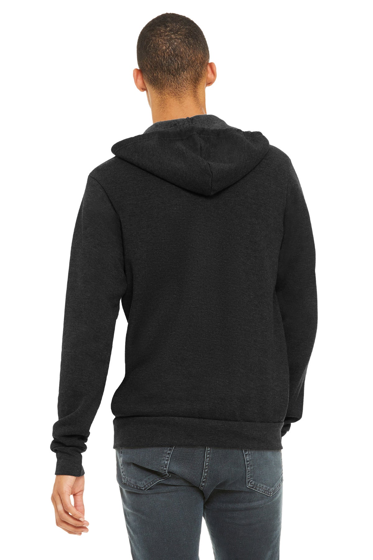 BELLA+CANVAS Unisex Sponge Fleece Full-Zip Hoodie BC3739