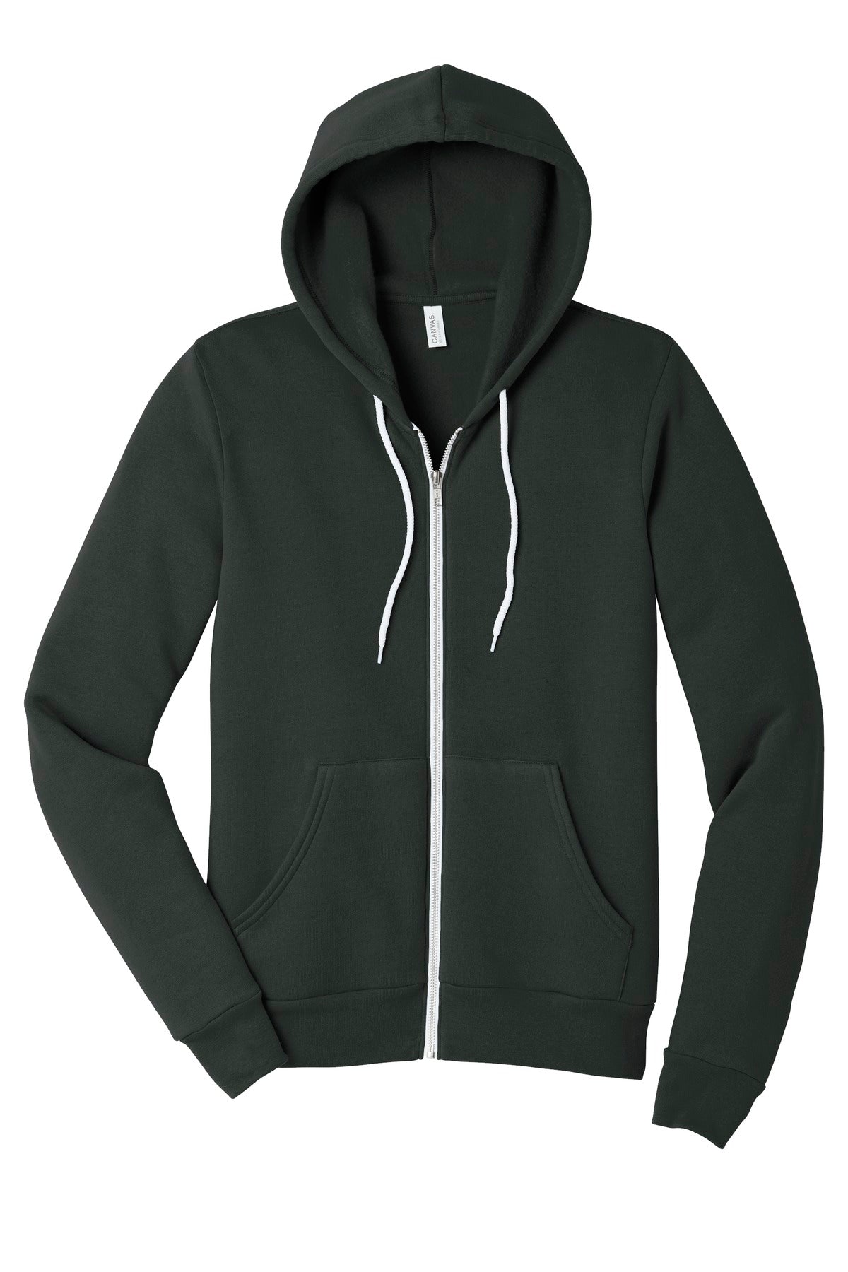 BELLA+CANVAS Unisex Sponge Fleece Full-Zip Hoodie BC3739
