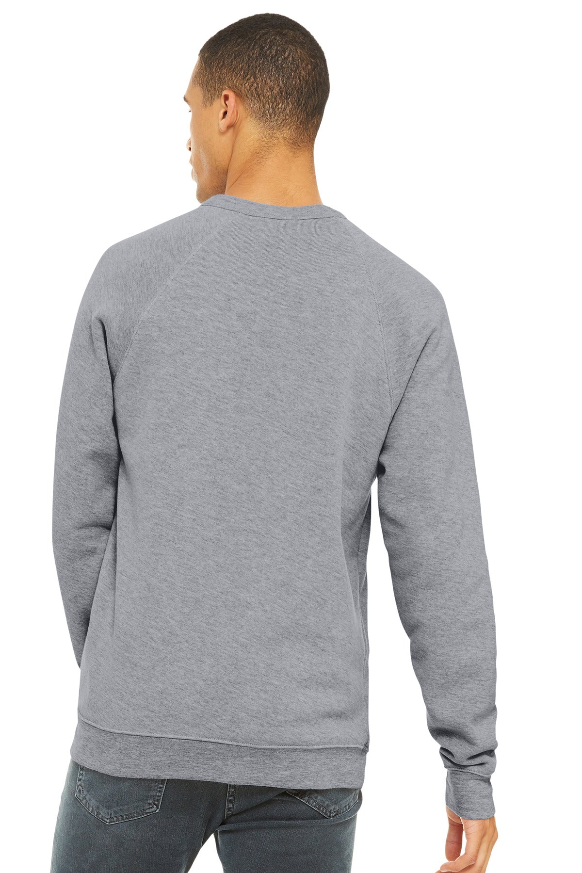 BELLA+CANVAS Unisex Sponge Fleece Raglan Sweatshirt BC3901