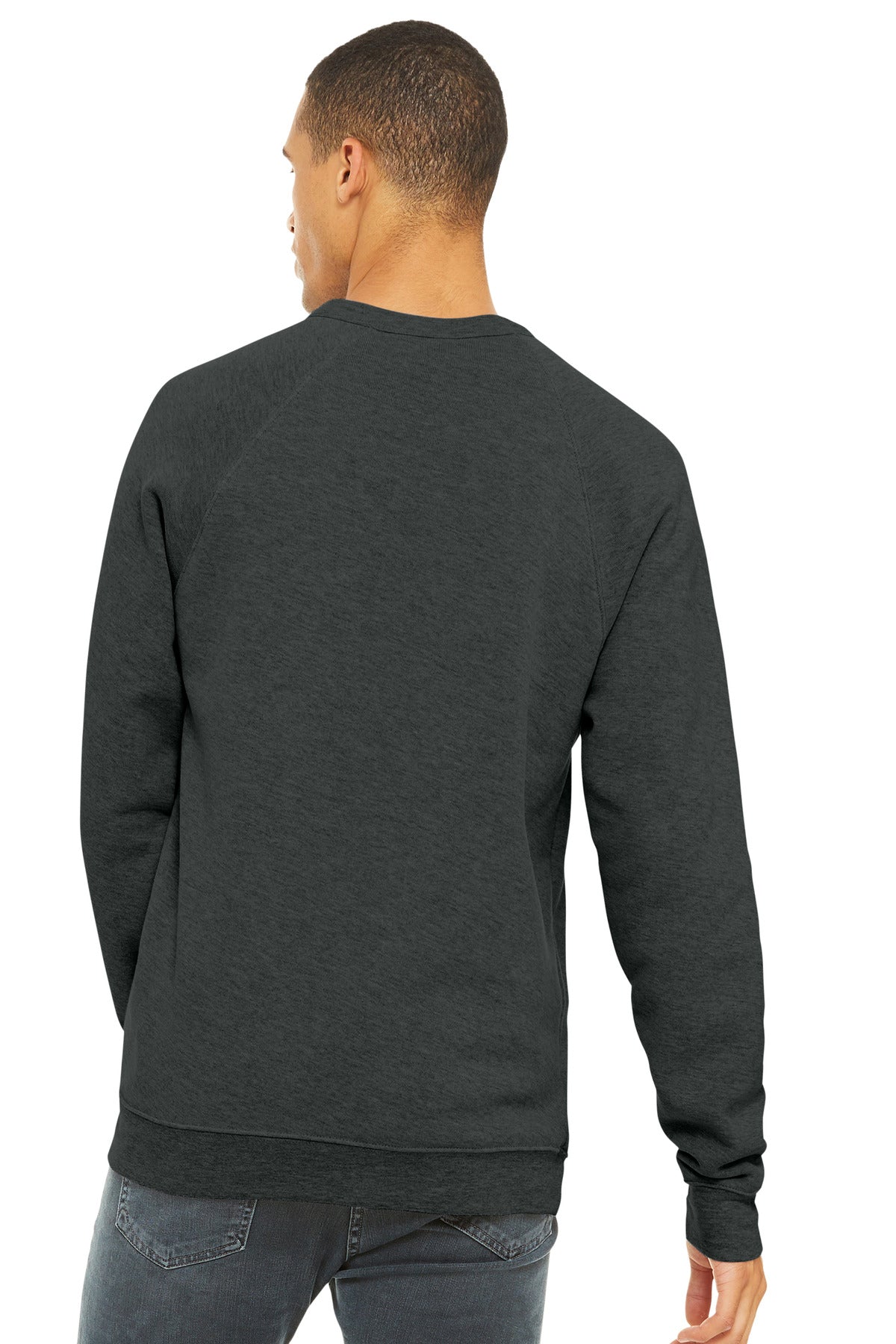 BELLA+CANVAS Unisex Sponge Fleece Raglan Sweatshirt BC3901
