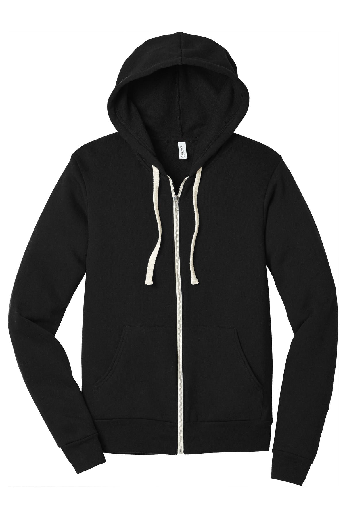 BELLA+CANVAS Unisex Triblend Sponge Fleece Full-Zip Hoodie BC3909