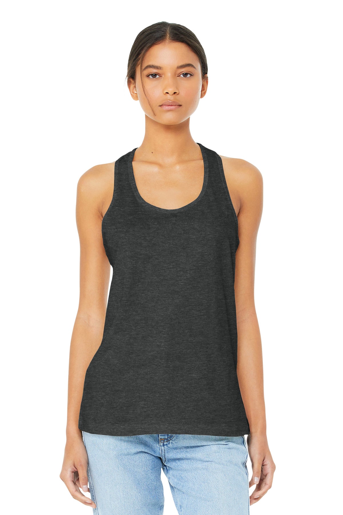 BELLA+CANVAS Women's Jersey Racerback Tank BC6008