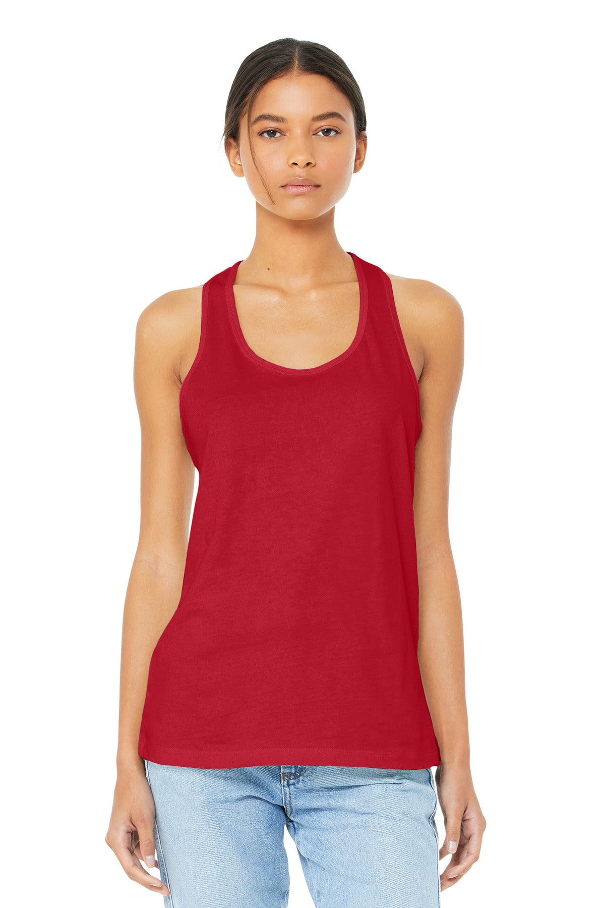 BELLA+CANVAS Women's Jersey Racerback Tank BC6008