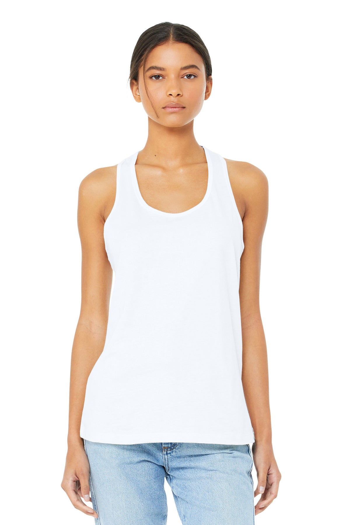 BELLA+CANVAS Women's Jersey Racerback Tank BC6008