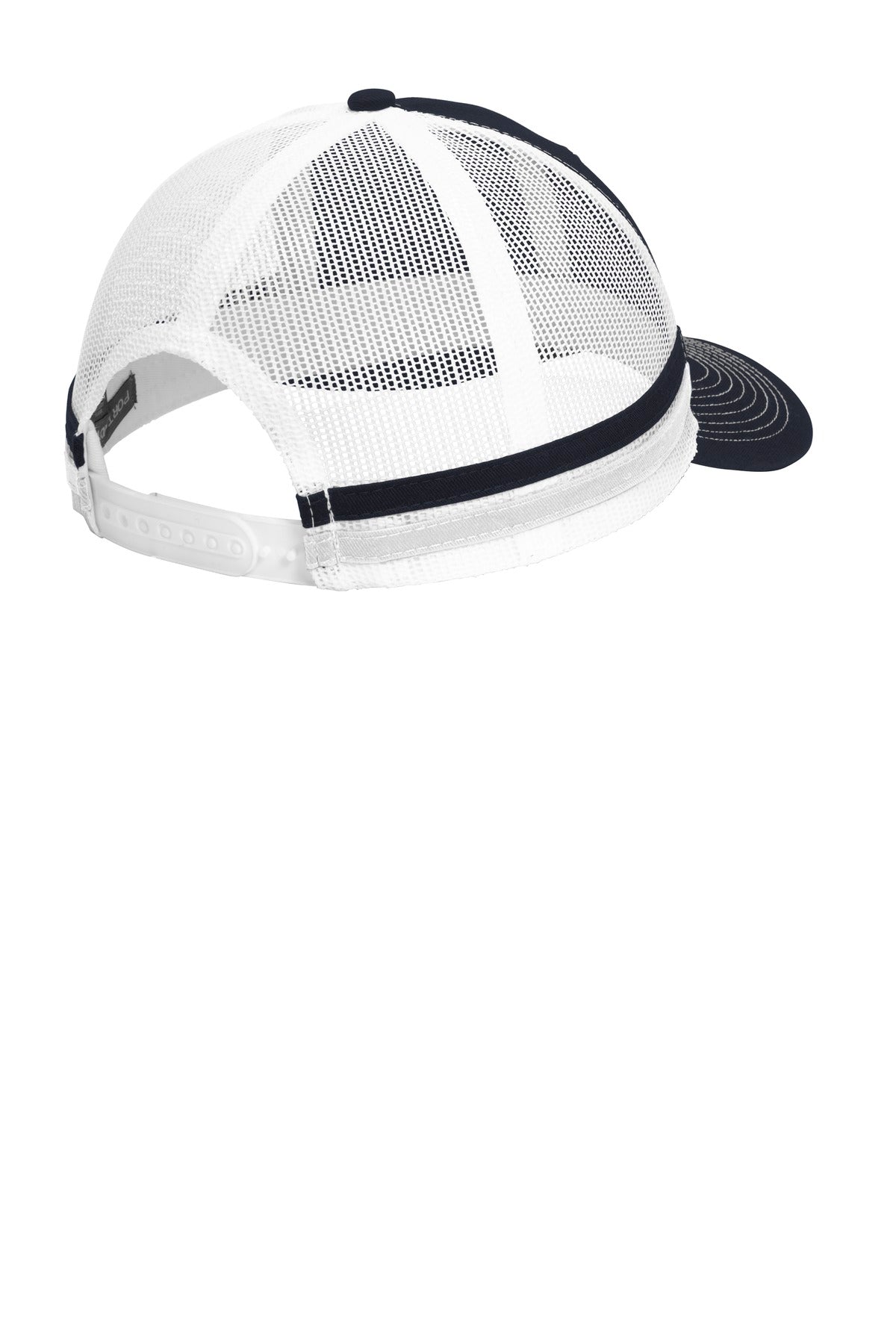 Port Authority Two-Stripe Snapback Trucker Cap C113